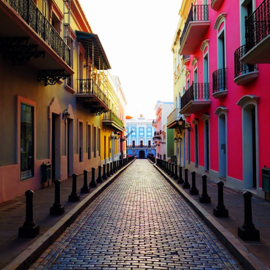  The streets of Old San Juan
