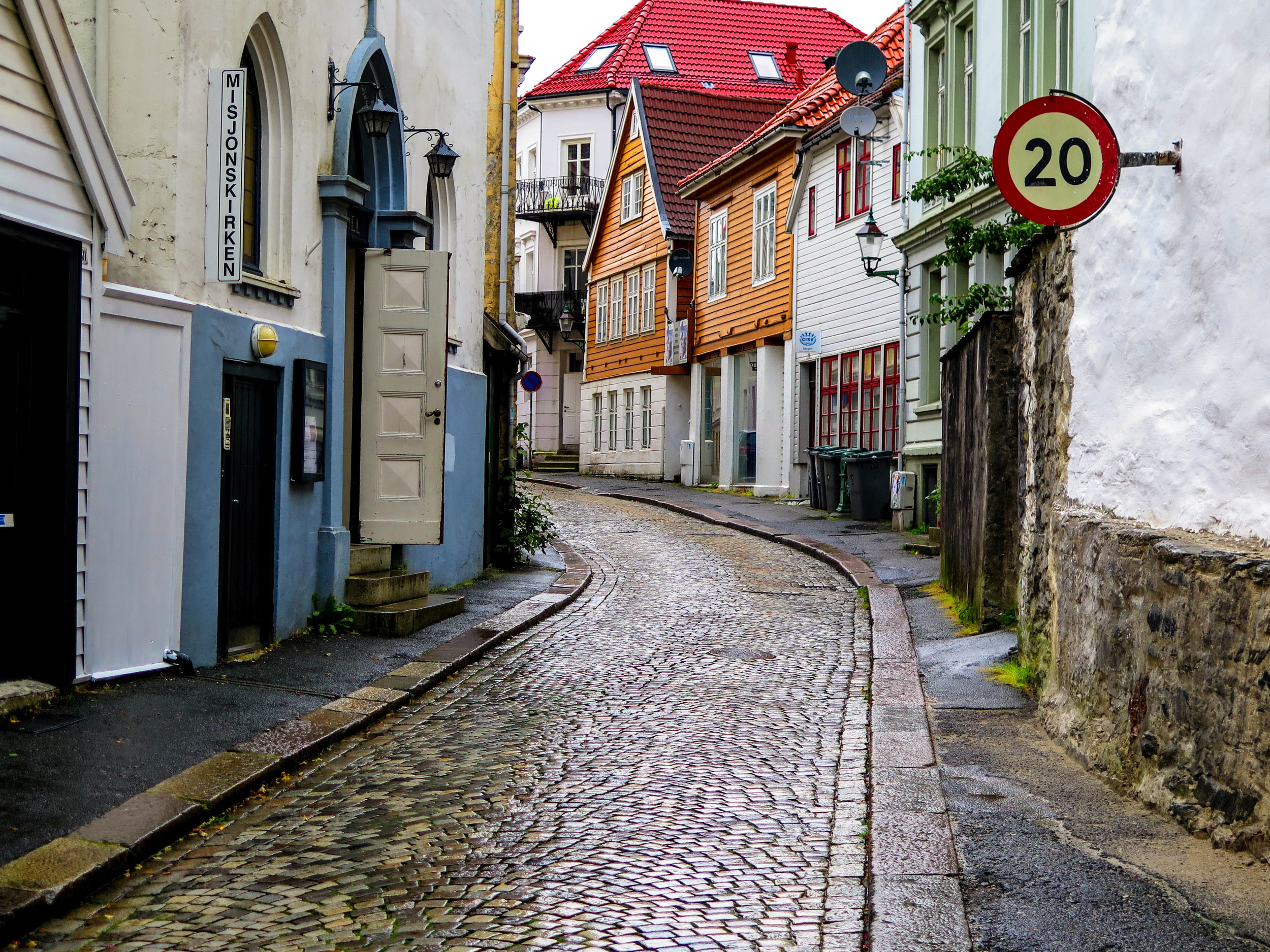 The street our Air BnB was on couldnt have been cuter.