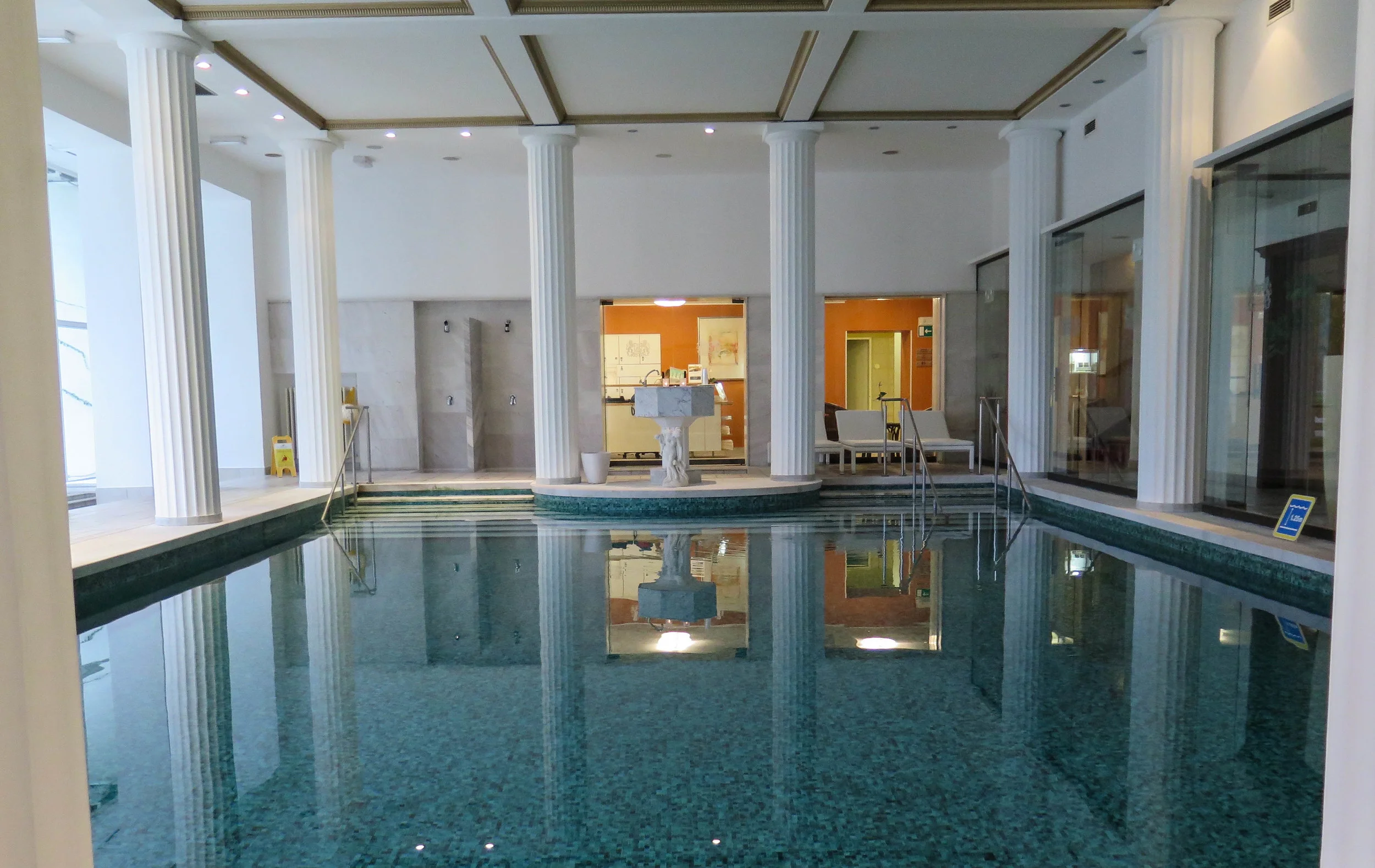 Beautiful cold pool all to ourselves