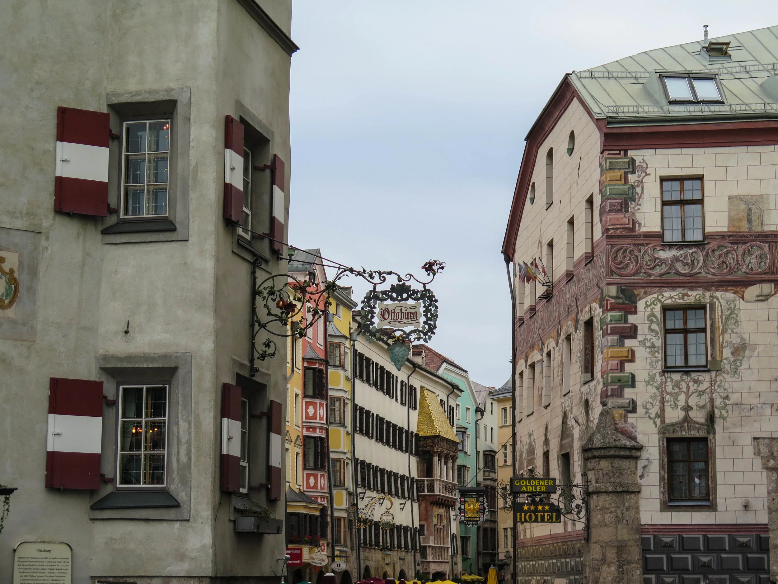 The streets of Innsbruck are adorable.