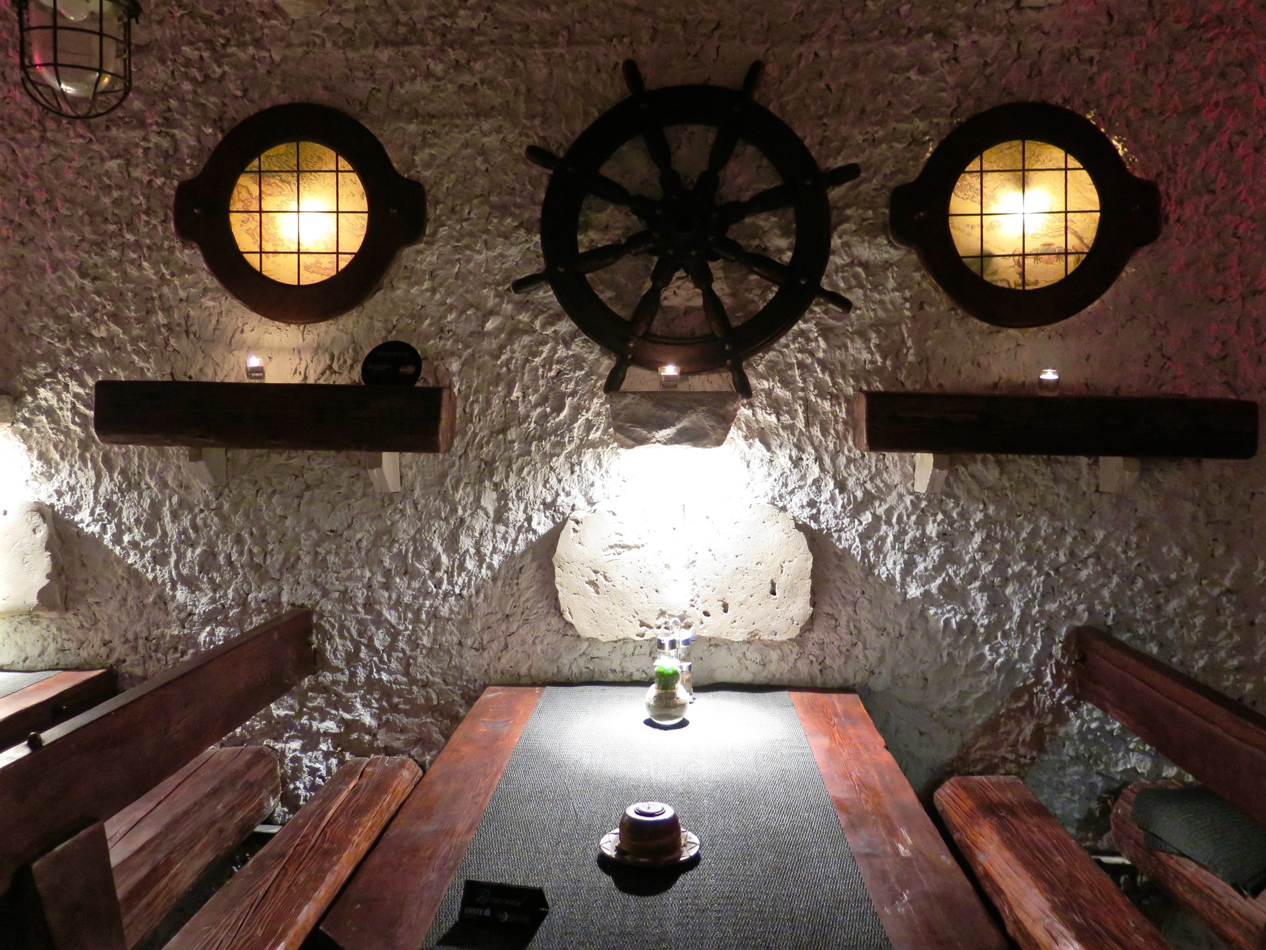 Inside seating