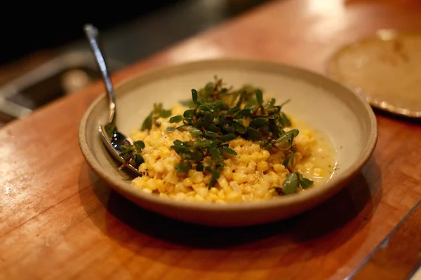 Brentwood Corn, Pleasant Ridge Reserve & Purslane