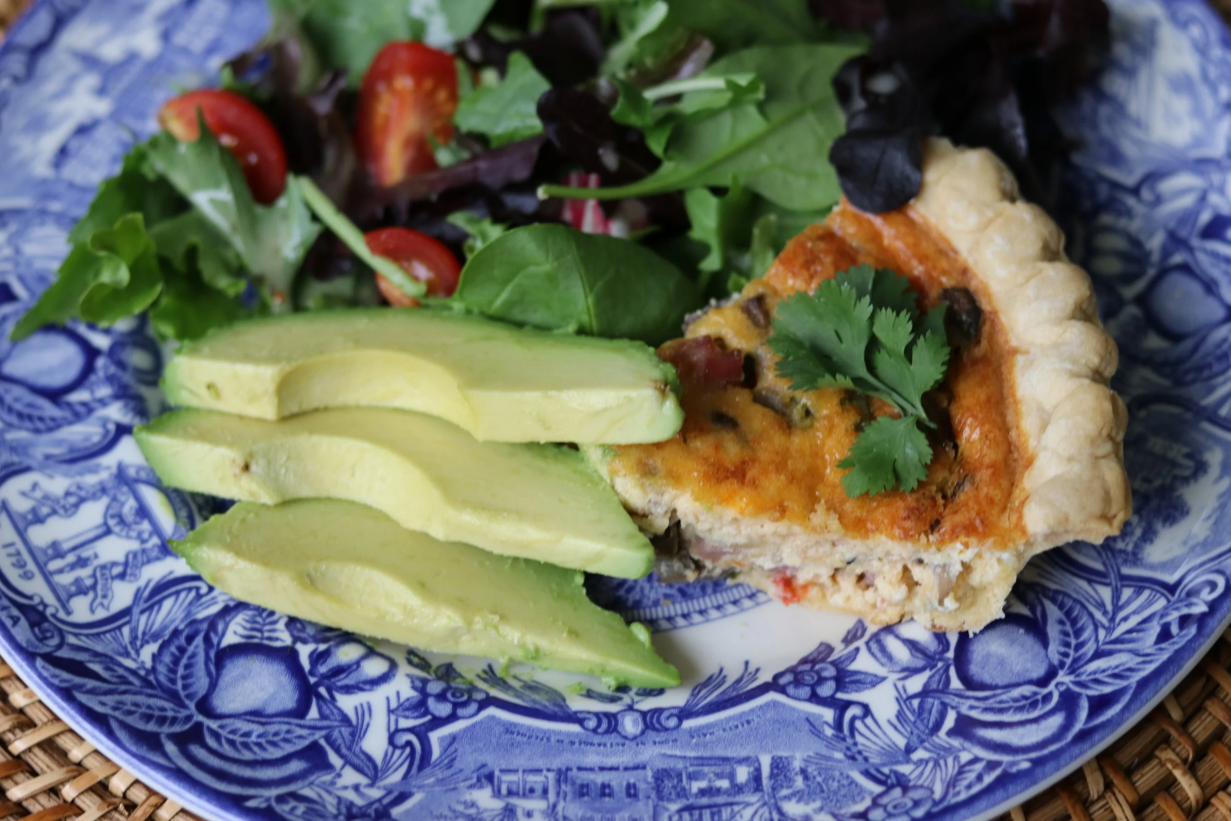 Shaina's Get Back Jack Southwestern Quiche