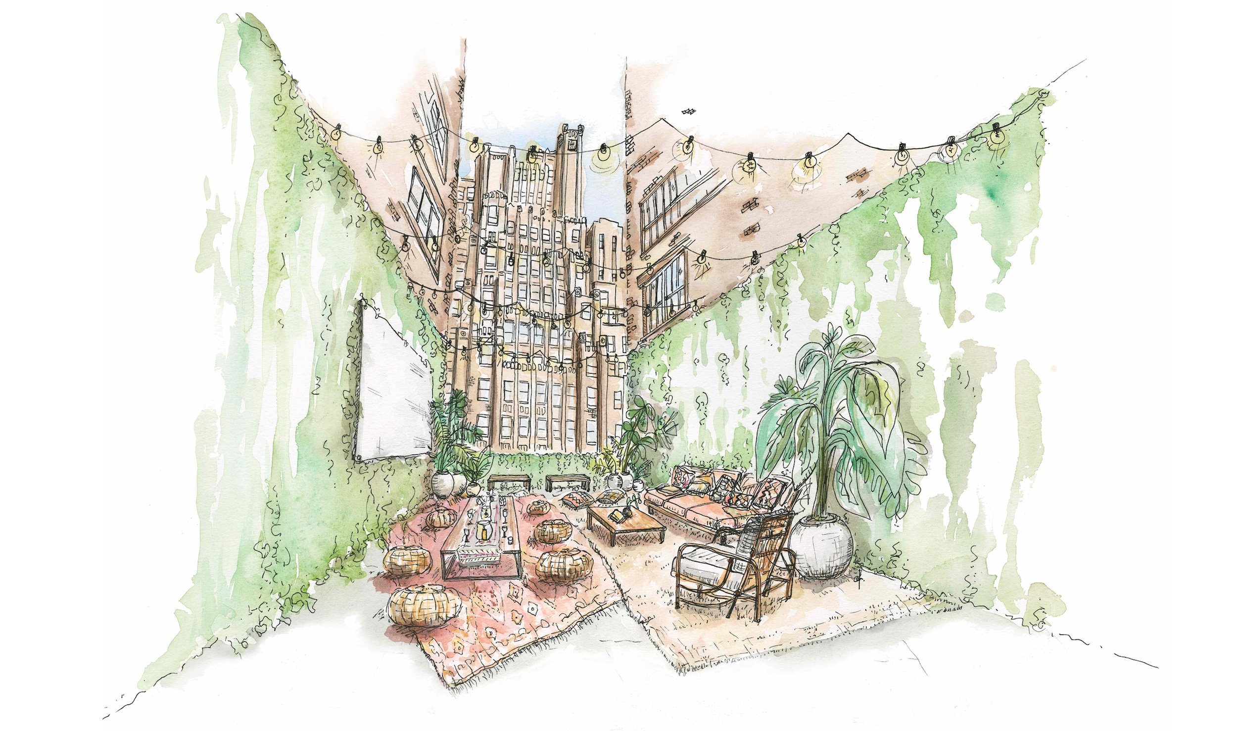 MIDTOWN MOROCCAN INSPIRED ROOFTOP