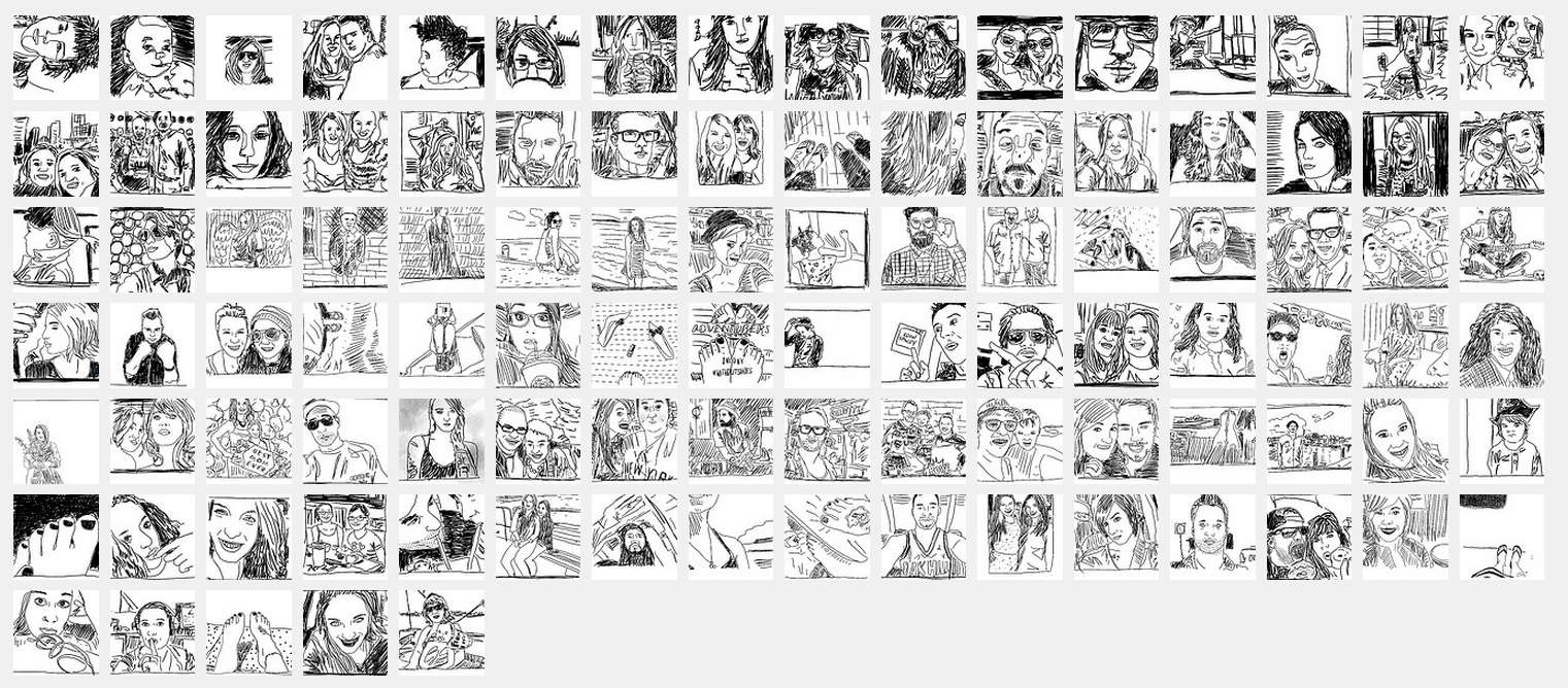 100 Days of iPhone Sketches