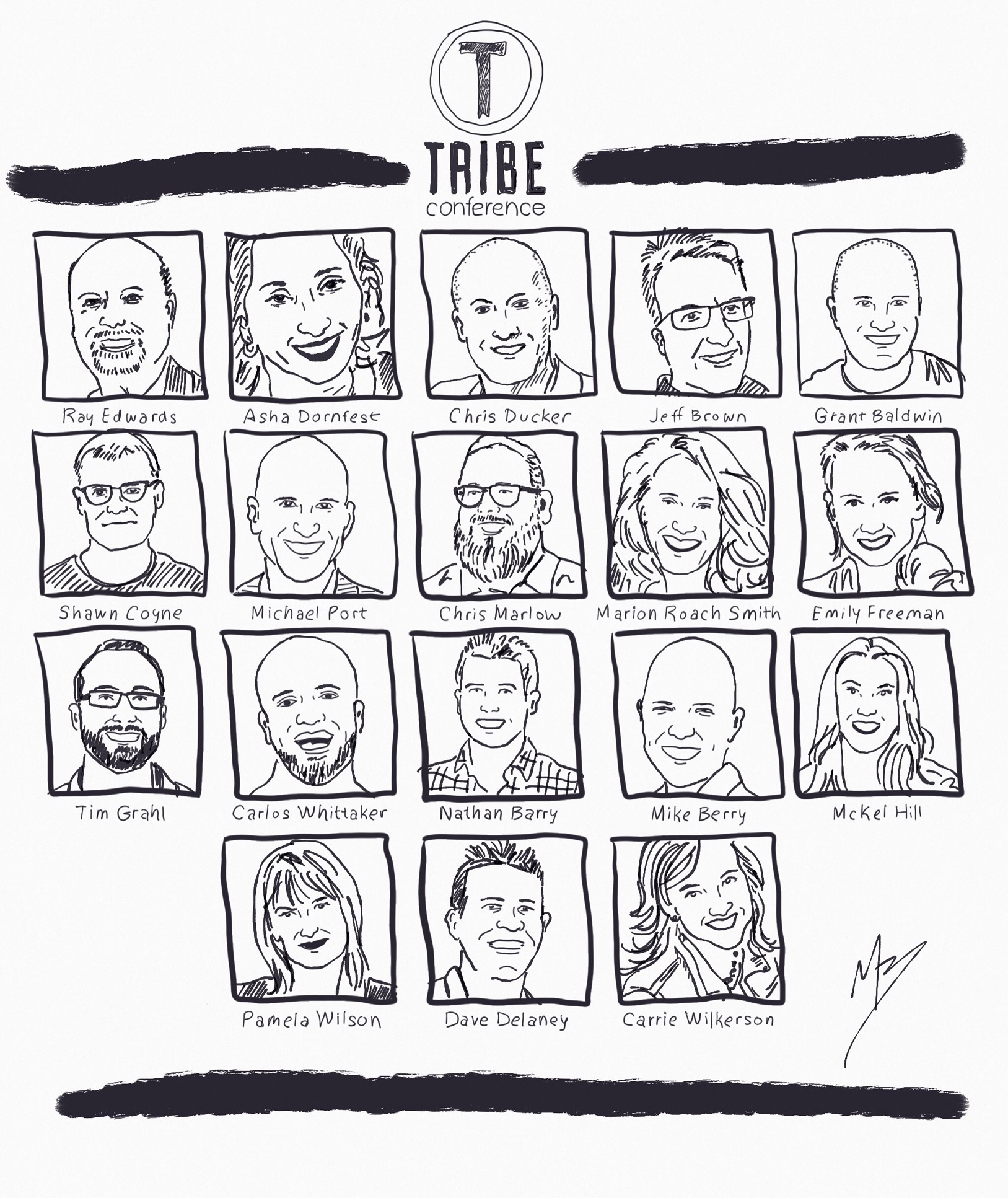 Tribe Conference Speaker Line up