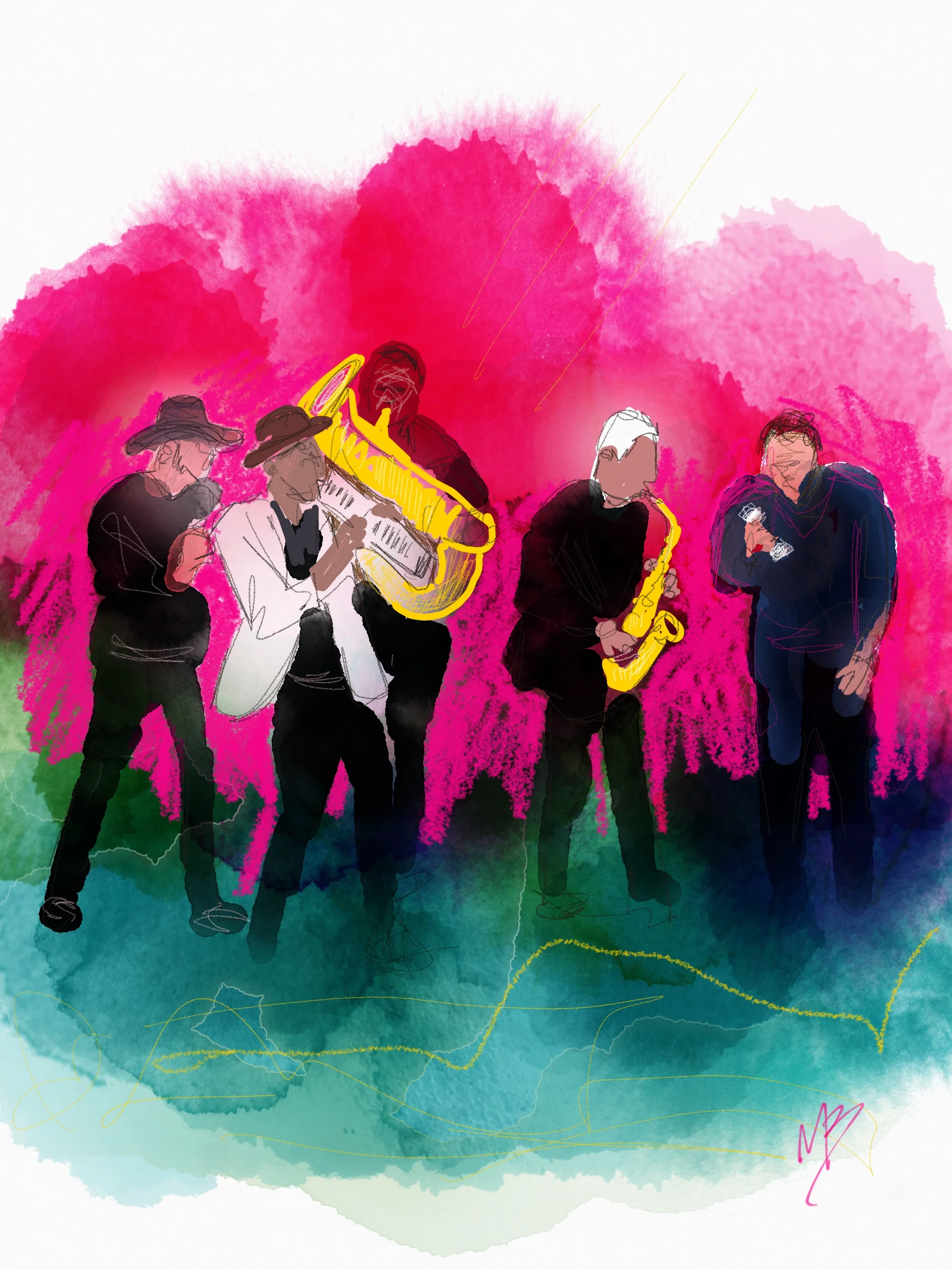 Jon Batiste and Stay Human band