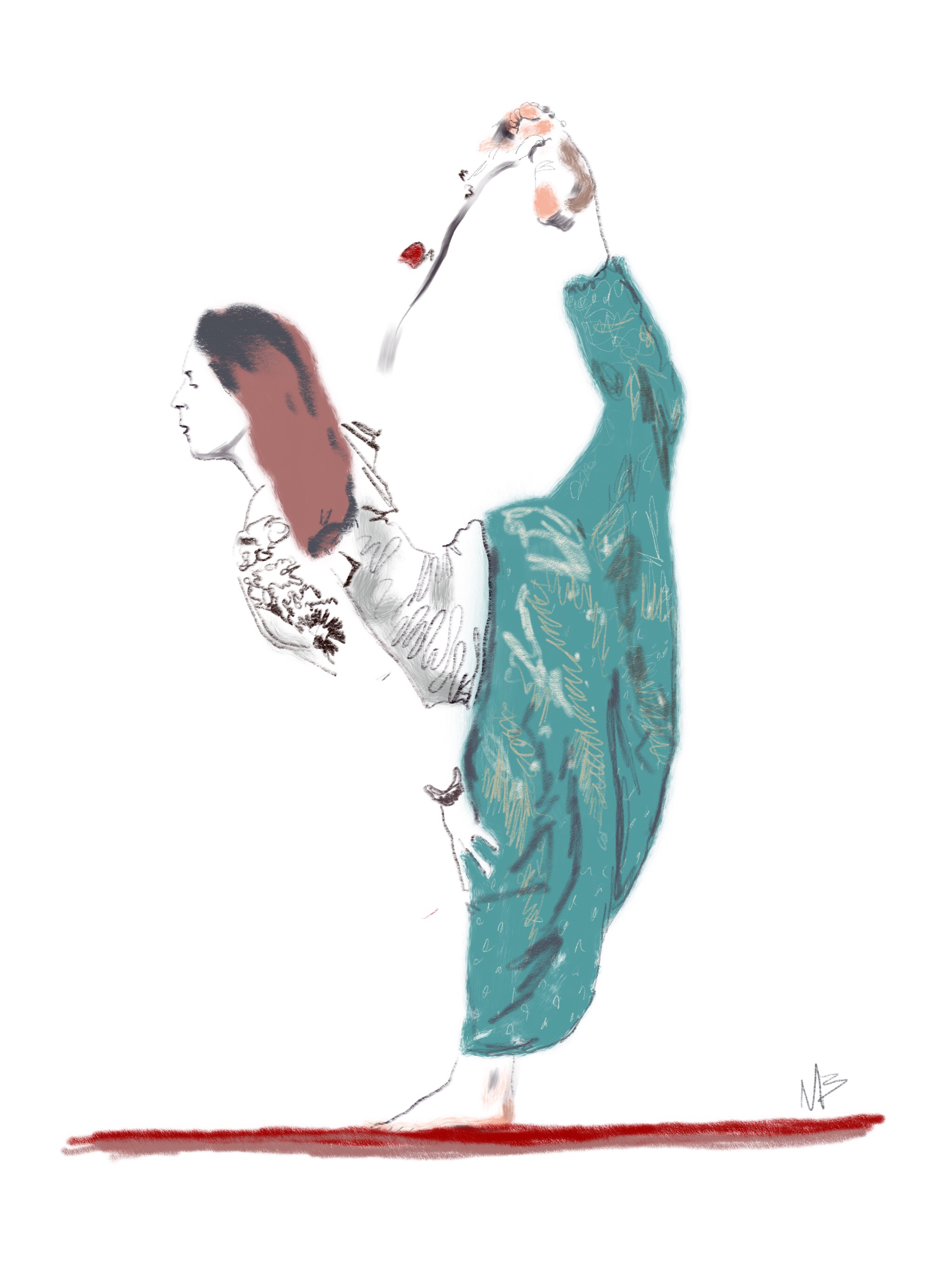 Some Sunday yoga art inspired by @calamityjill21 #art #yoga #yogaart #yogi #fitness #health #wellness 