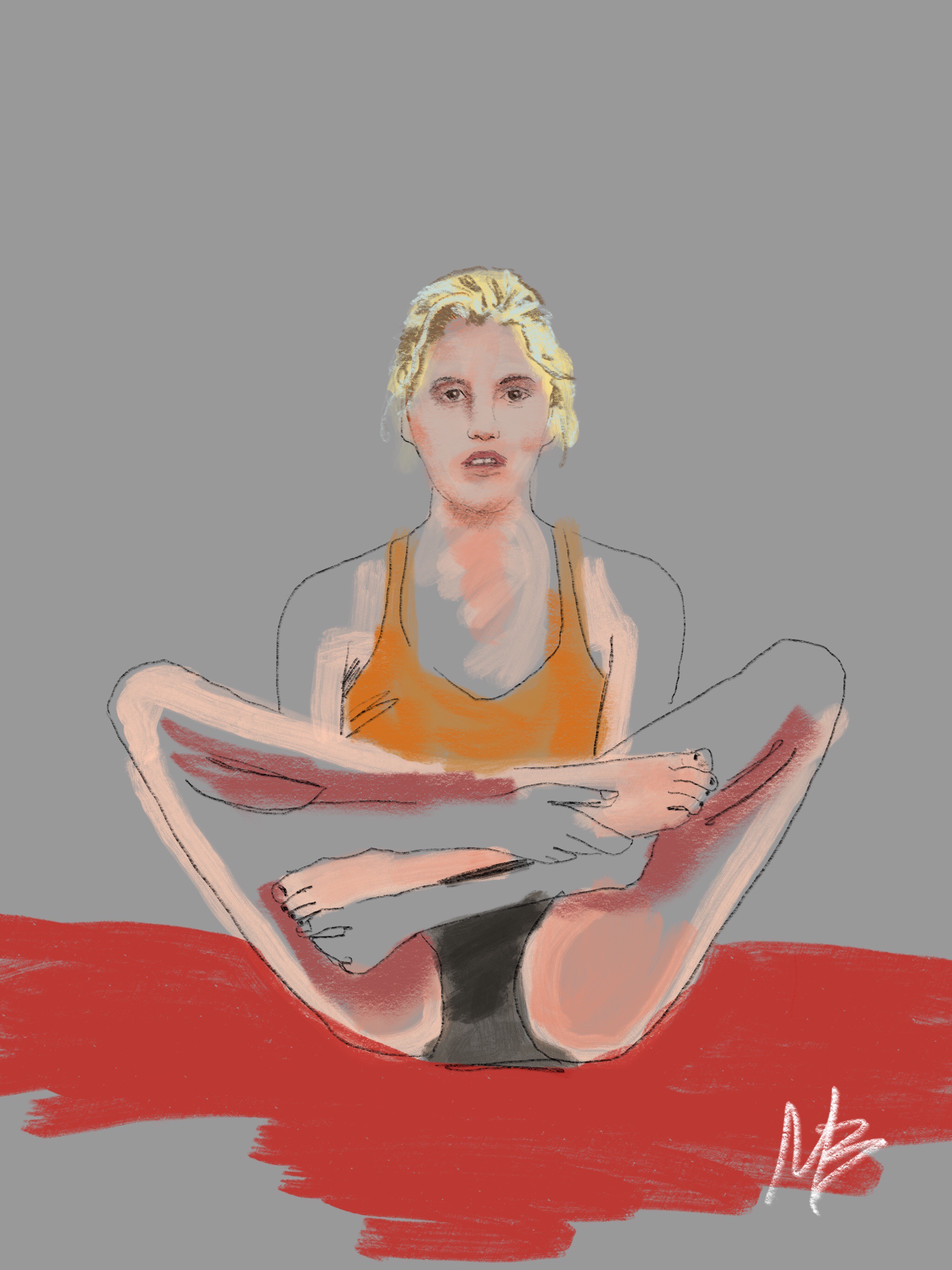 Yoga / Pilates art inspired by @rach_co @rivingtondesignhouse @newyorkpilates @bekandersen #yoga #yogi #pilates #fitness 