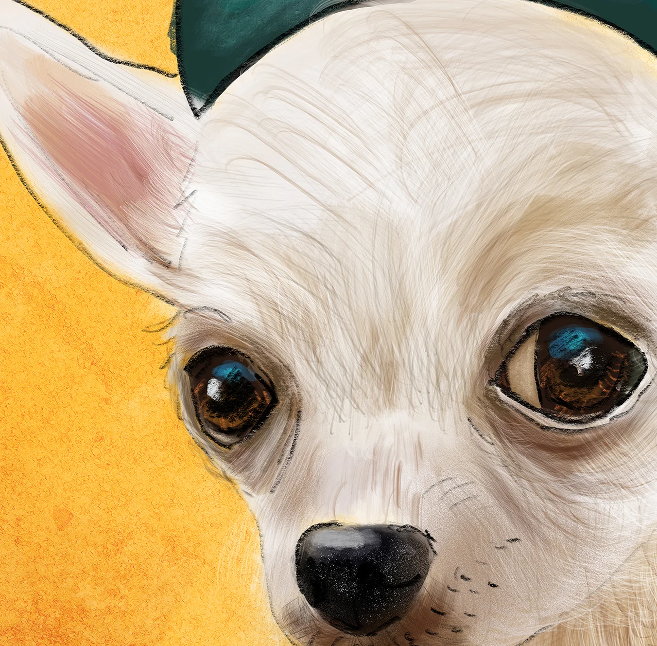Uniform Pets - Girl Scout Chihuahua Detail