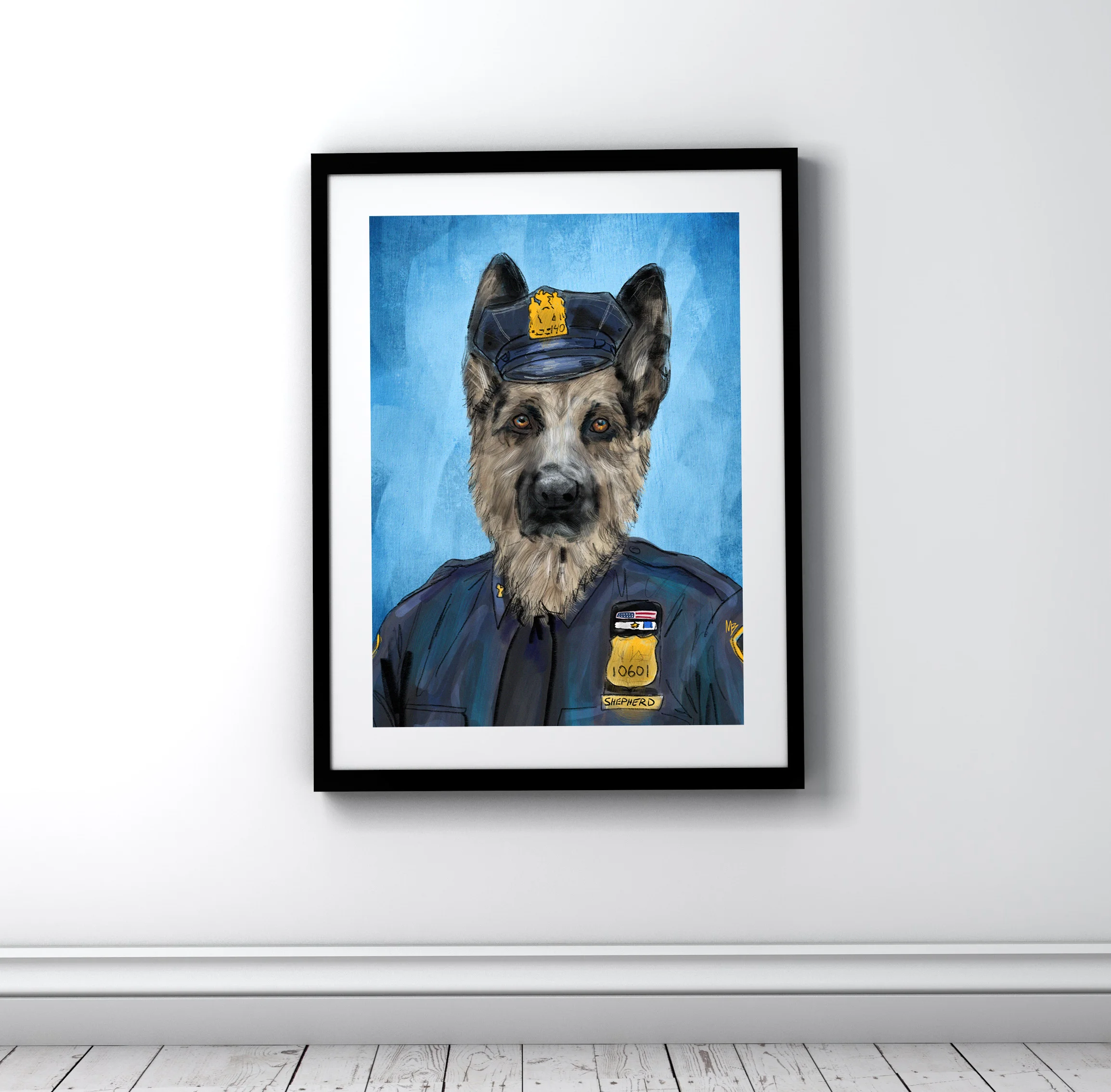 Inside Look: Uniform Pets - Police Officer - German Shepherd