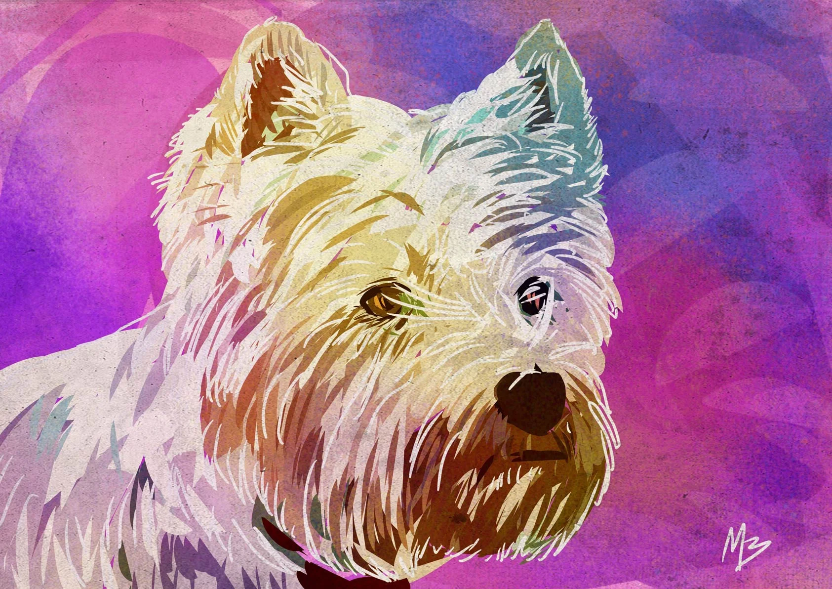Westie | Pet Portrait