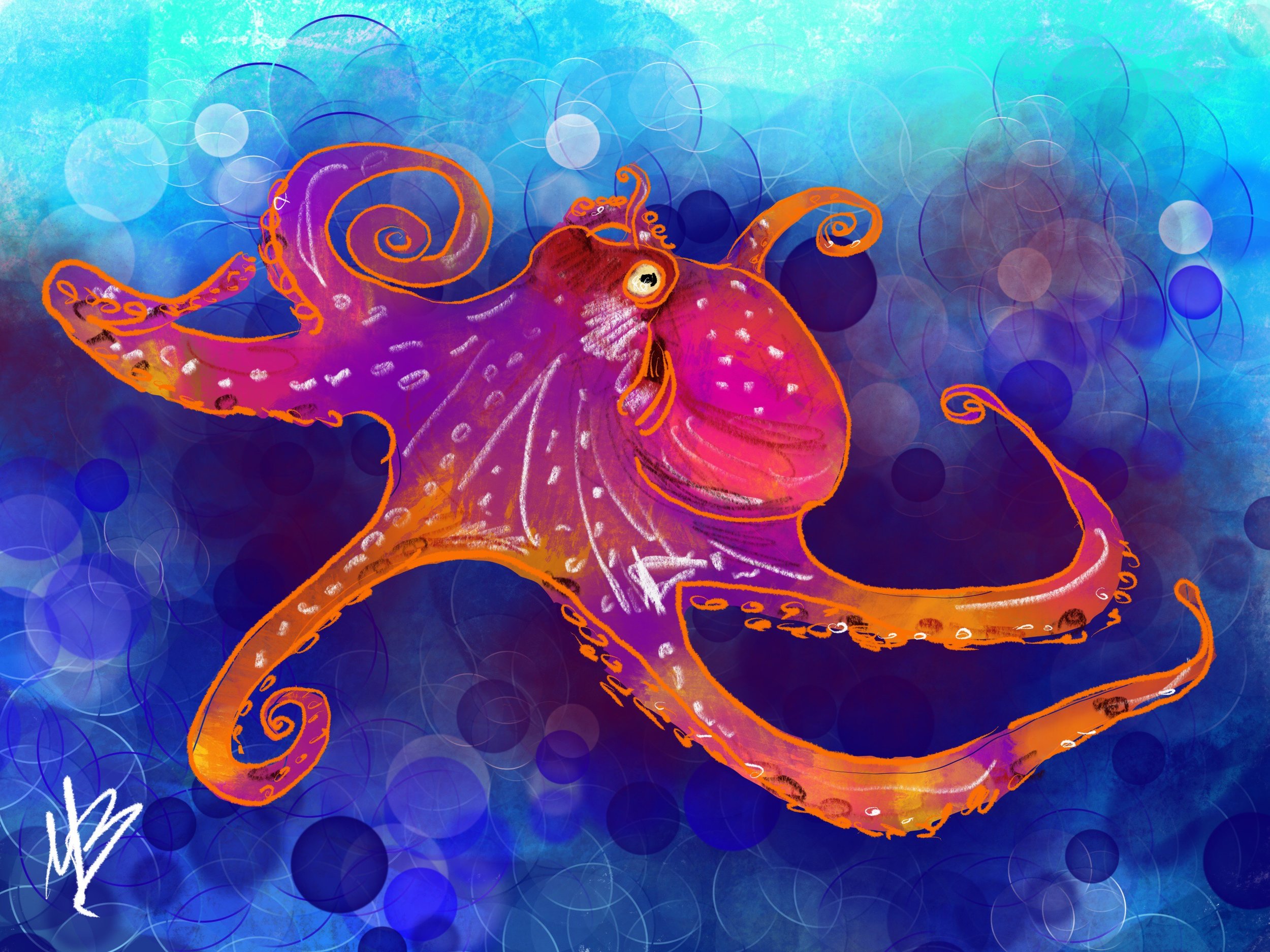 My thoughts have been octopied with marine life lately... #octopus #