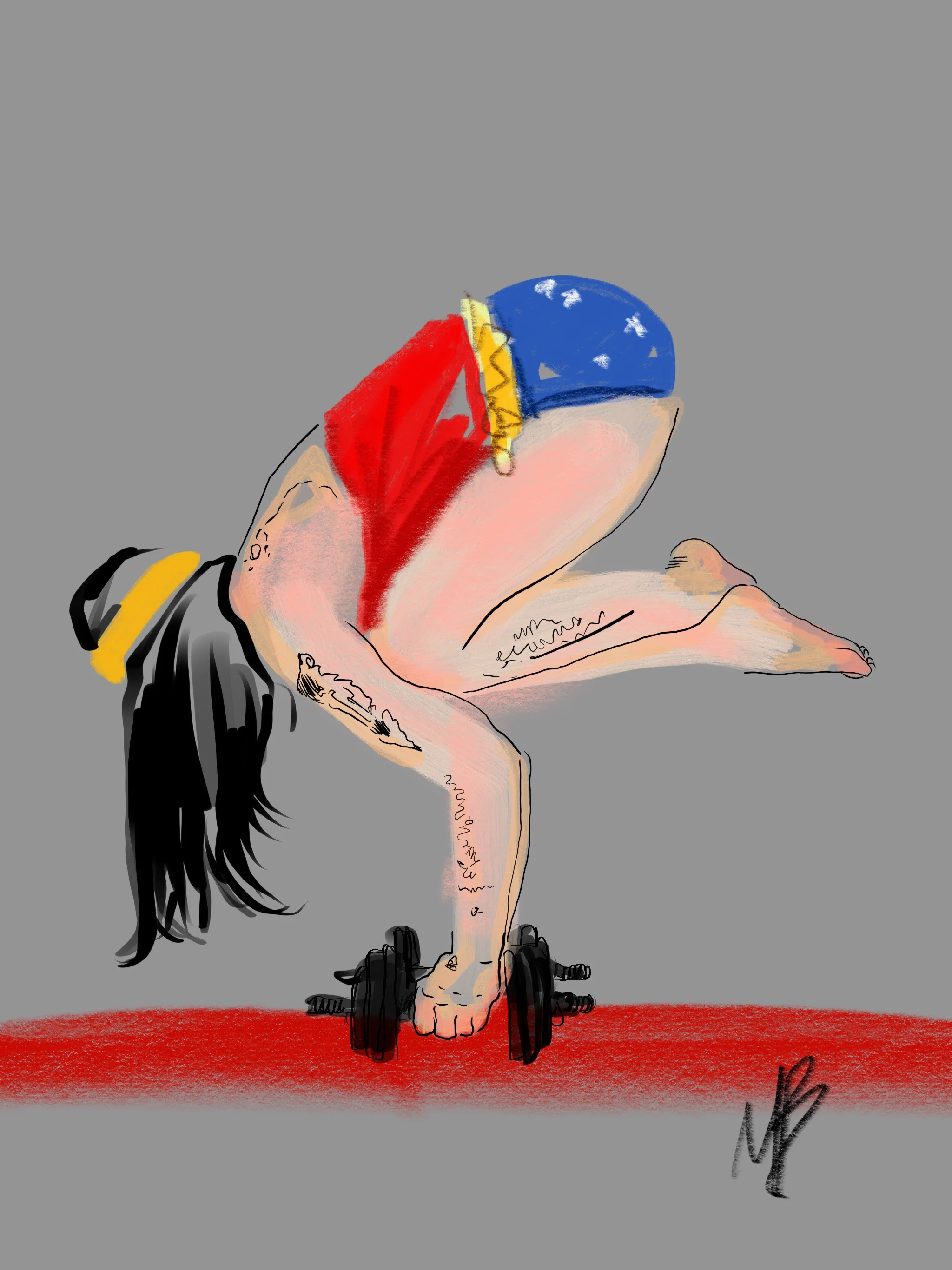 Saw #wonderwoman today so I thought this one was appropriate. Love coming across these #cosplay #yoga ones. Inspired by @casplaycosplay