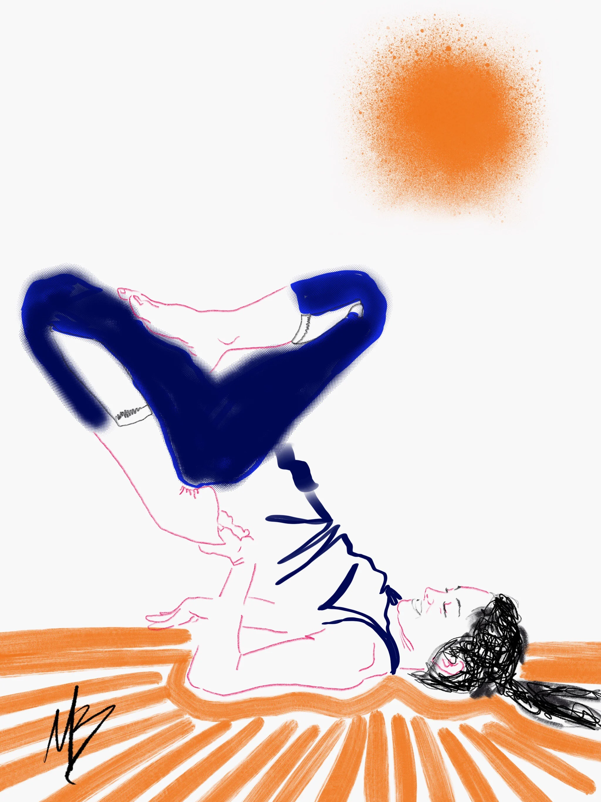 Yoga art inspired by @jlhaller #yoga #yogi #yogaart #yogaartist #fitness #health #wellness 