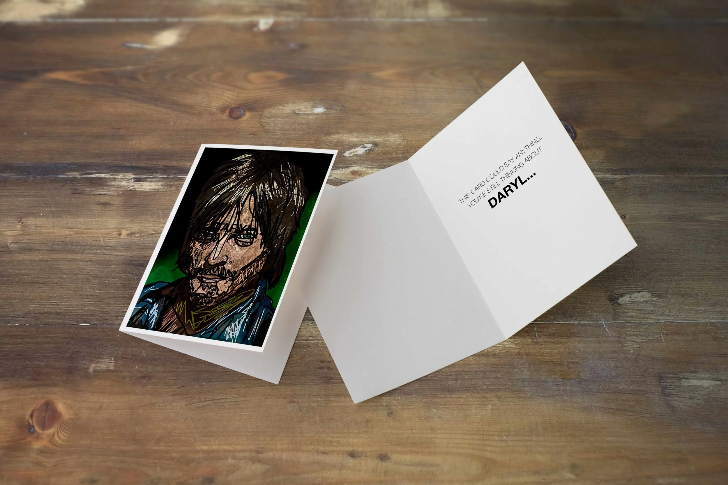 Daryl Dixon Greeting Card