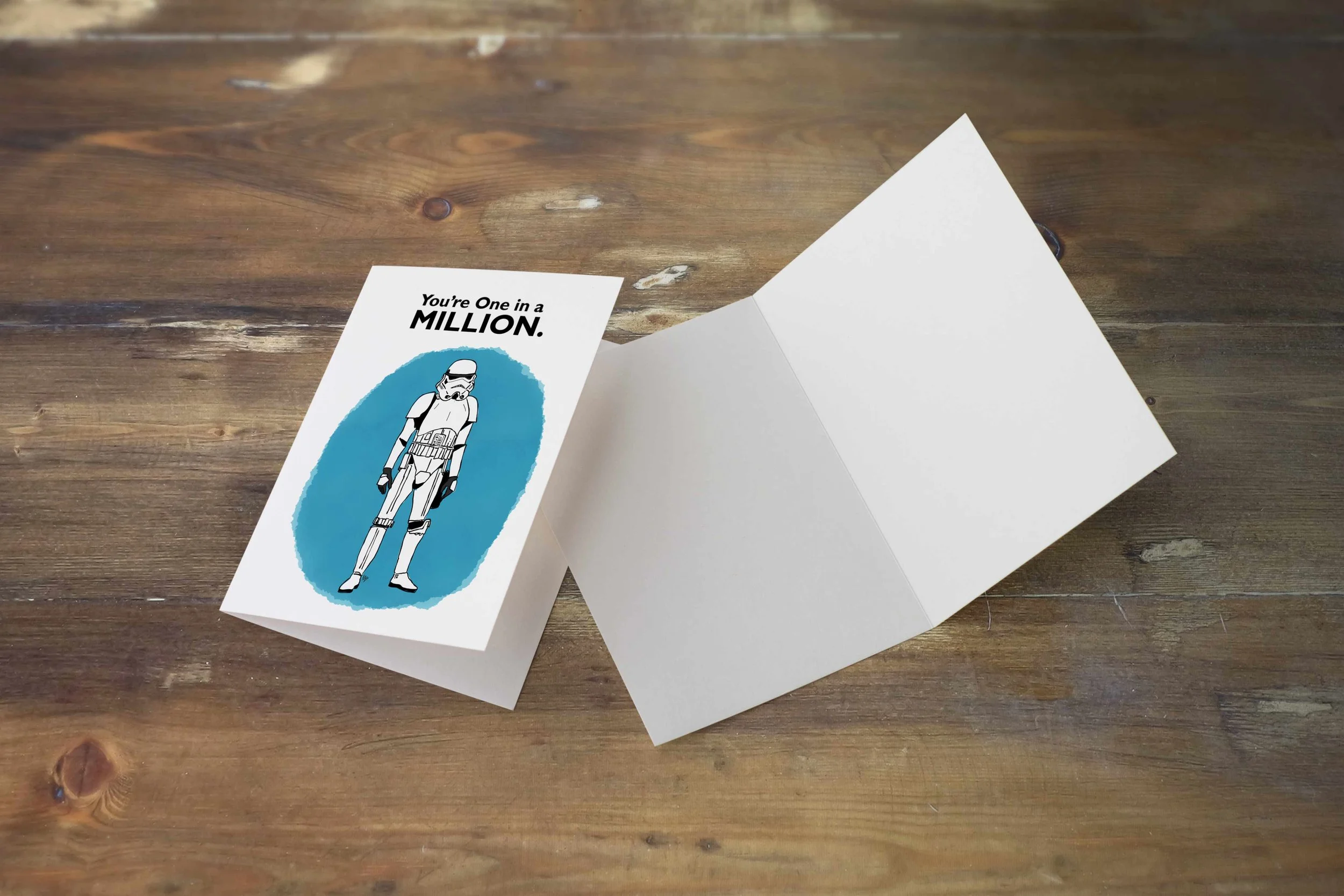 Stormtrooper Greeting Card
