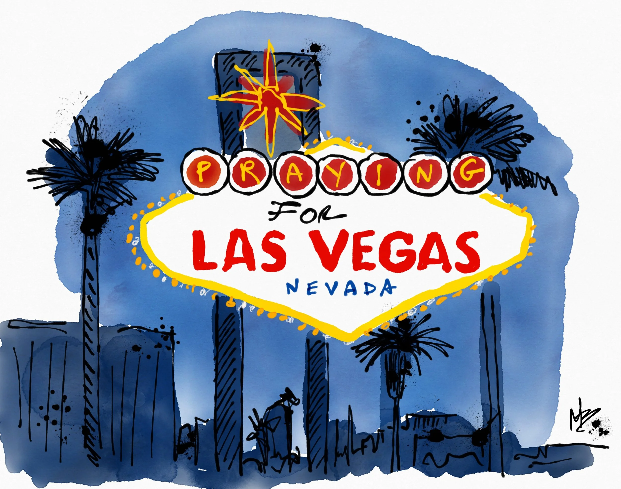 Pray for vegas