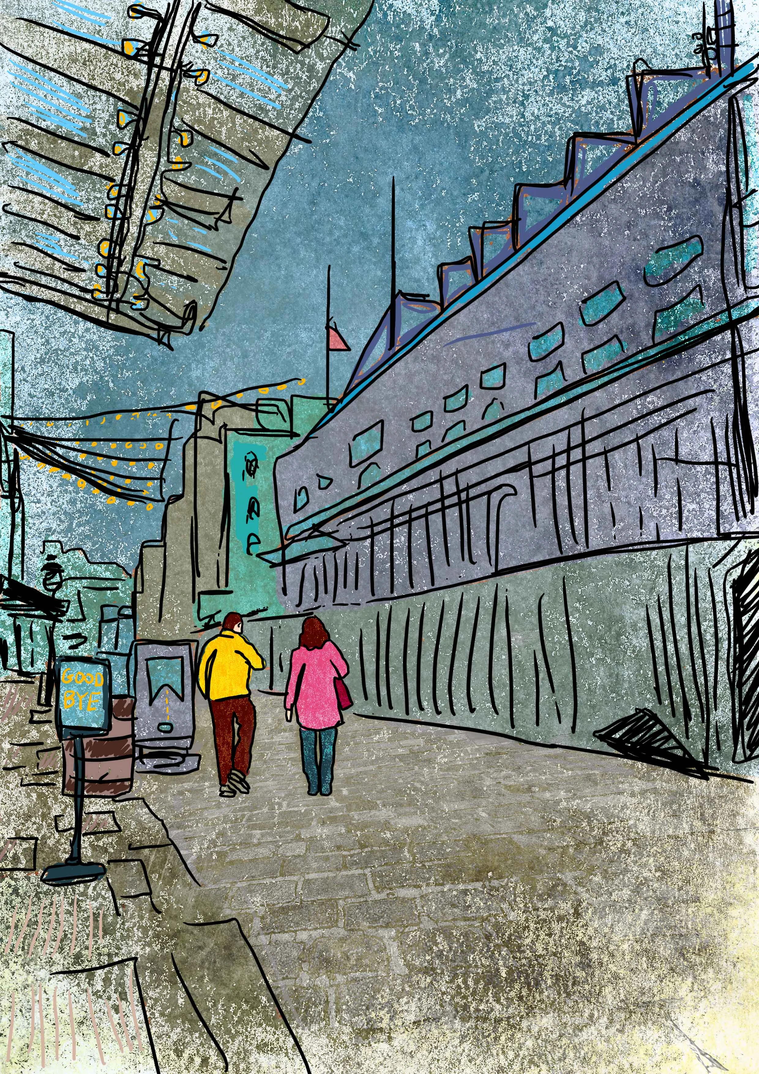 Long Road Goodbye (South Street Seaport)