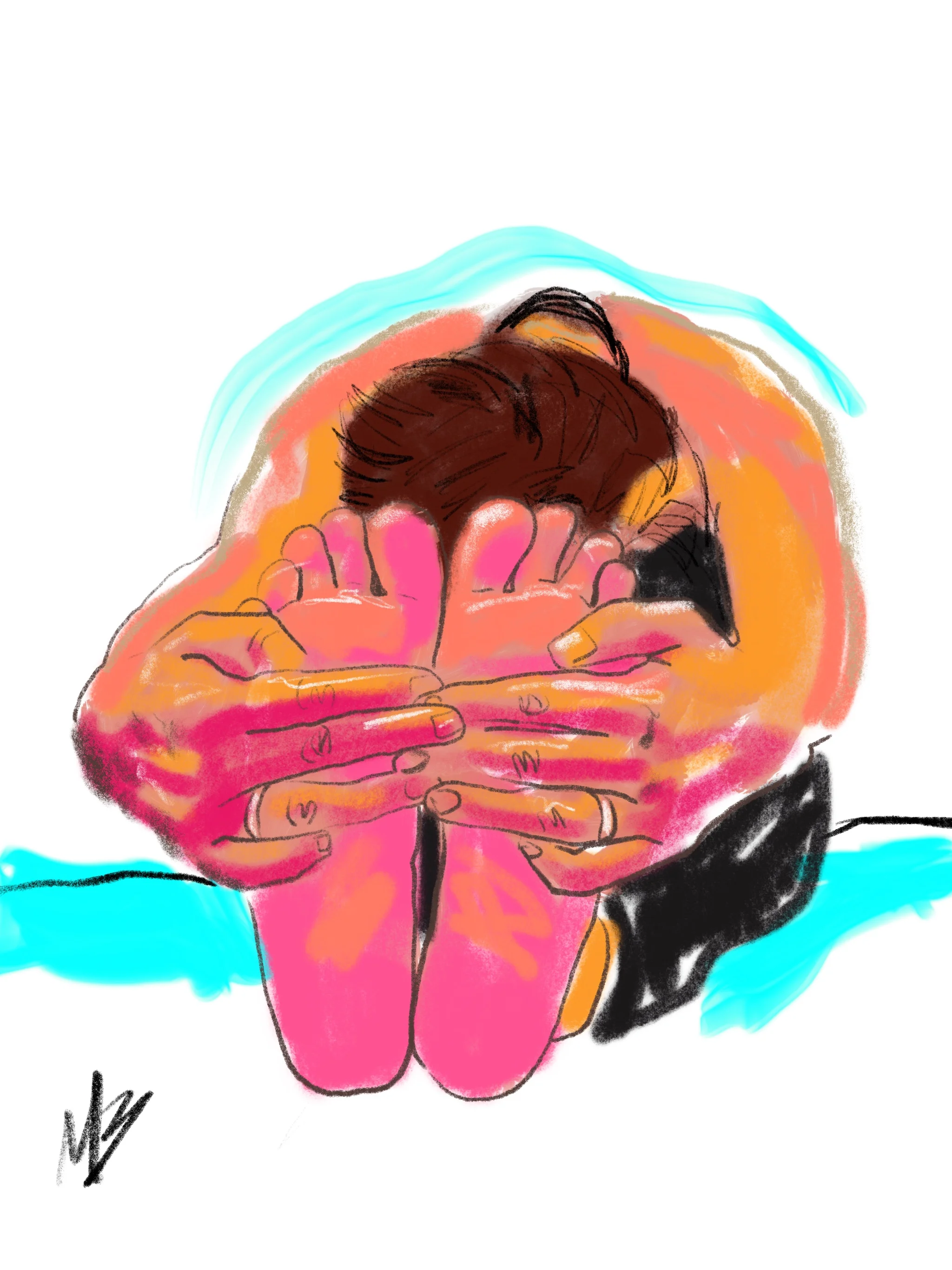 Be courageous and rise to the challenges that present themselves | art inspired by @amandakmuller @yogi_toes #yoga #yogi #yogaart #yogaartist #fitness 