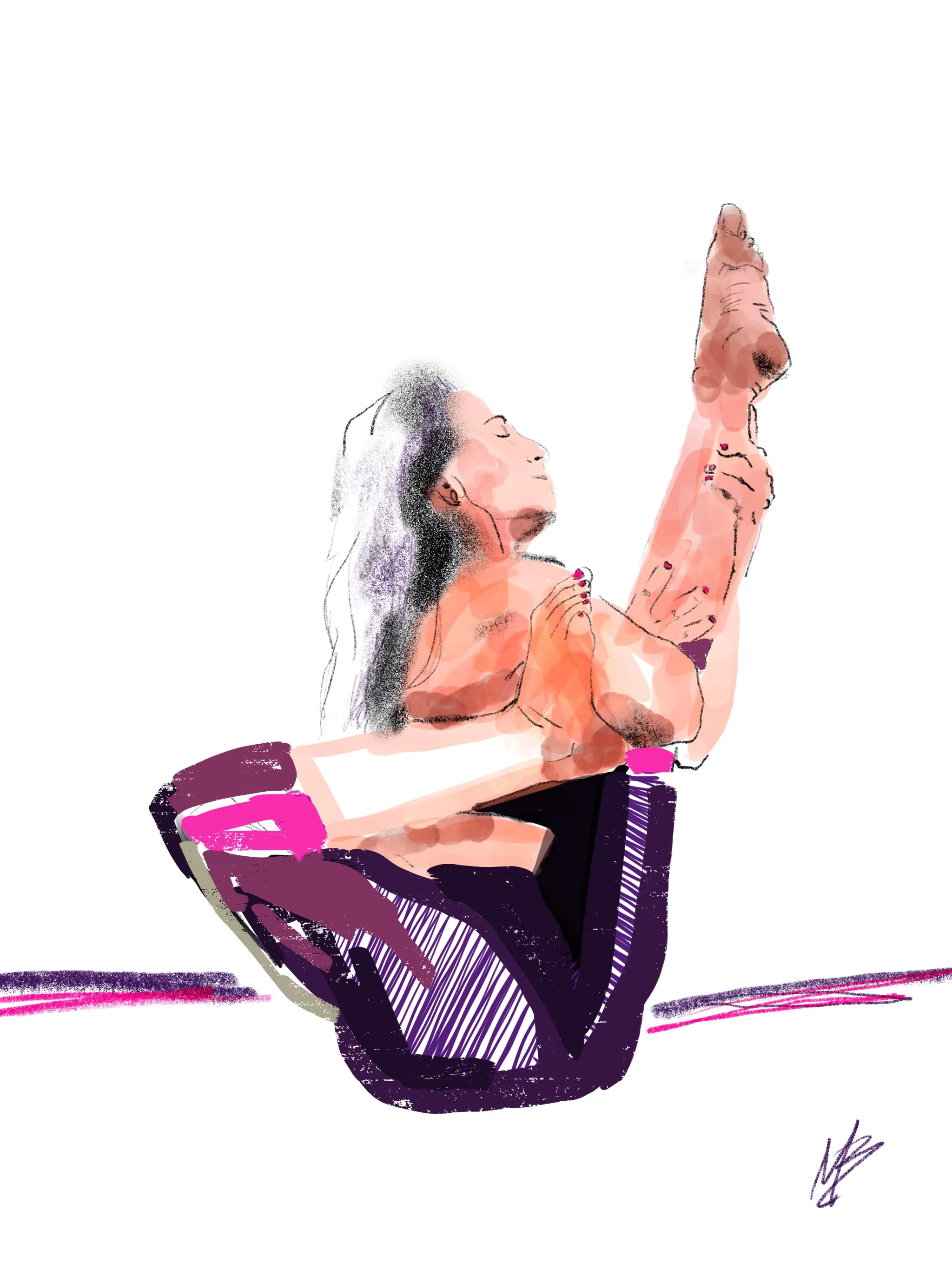 Everyone’s been someplace and learned where to go. Point the way for others. | art inspired by @soulshineflow #yoga #yogi #yogaart #yogaartist #fitness 
