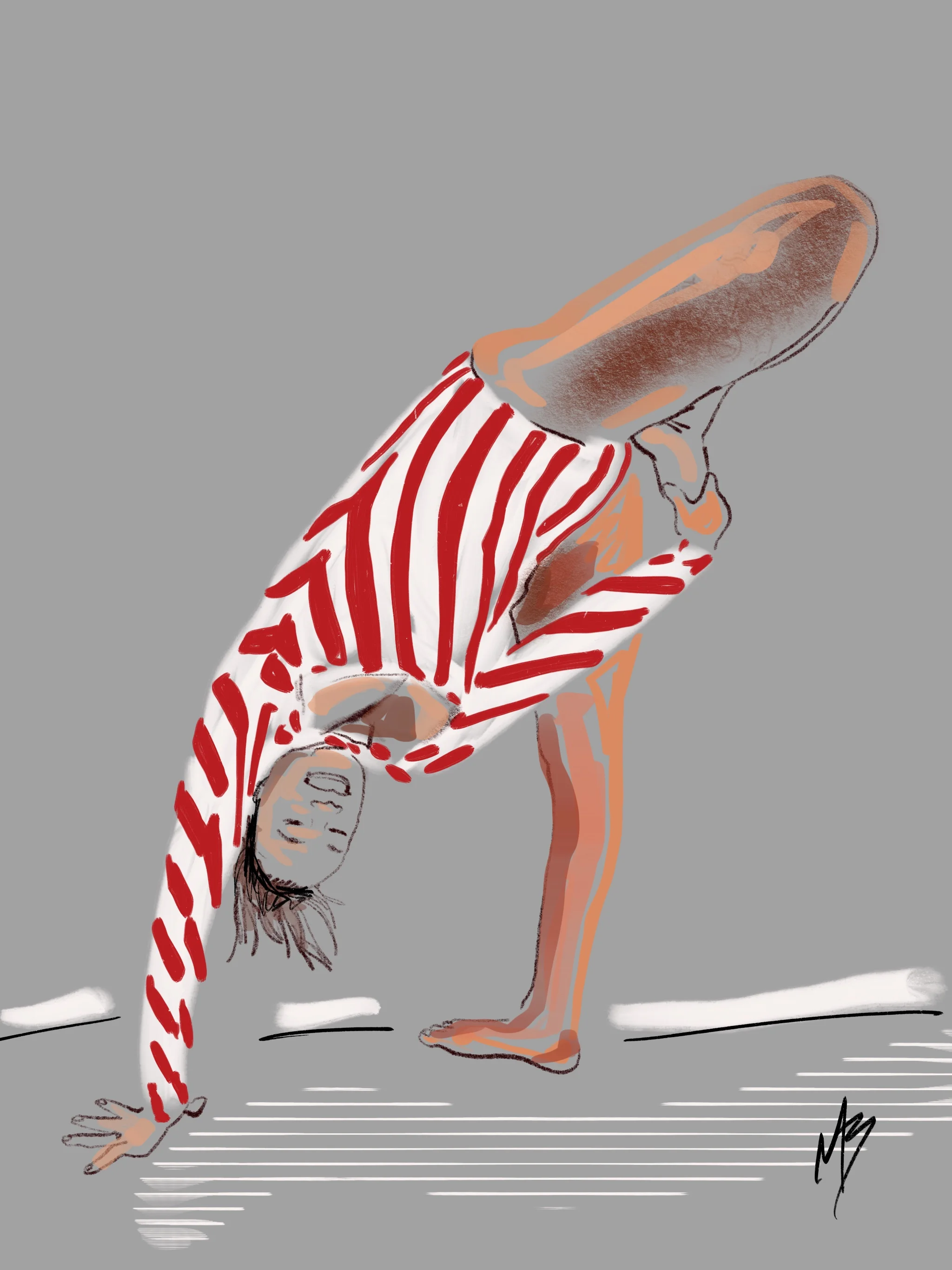 It’s the most wonderful time of the year! | art inspired by @crazyasiayoga #yoga #yogi #yogaart #yogaartist #fitness 