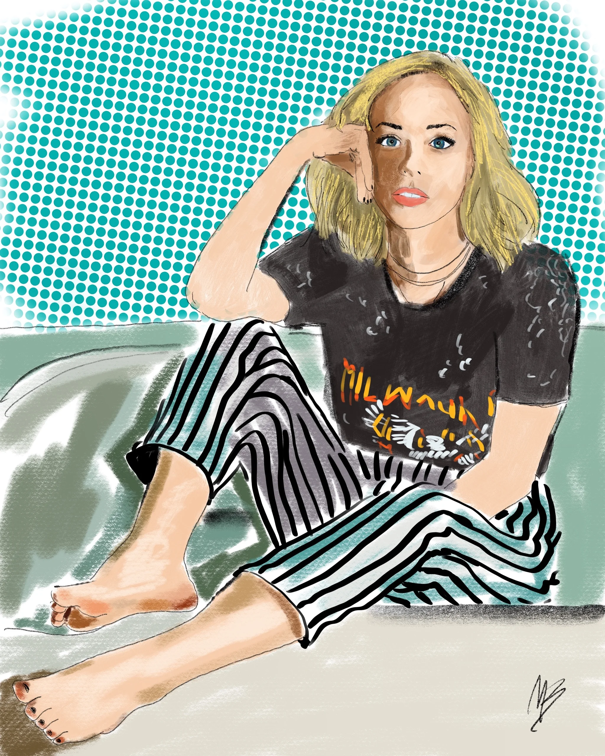 Just finished season 2 of @trvlrsseries on @netflix - loved @mackenziepmusic performance 🙌🏻😎 📷 @berryface #travelers #travelerstvseries #mackenzieporter #tvshow #netflix #mikebrennanart #mikebone 