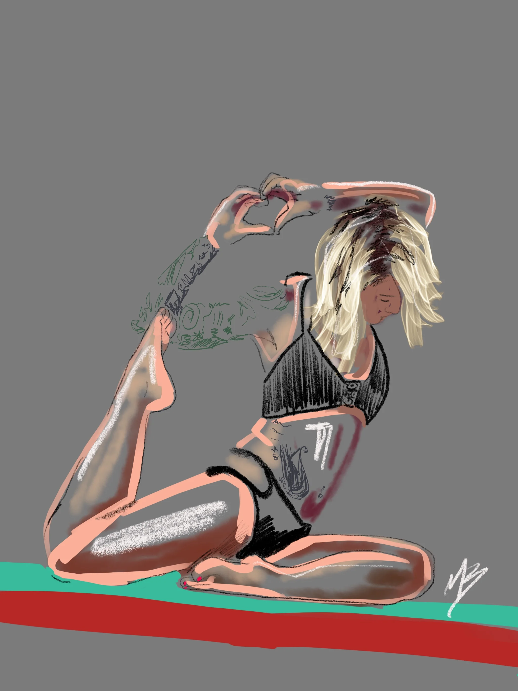 Use your time wisely. Invest it, don’t spend it. | art inspired by @gypsysoul_chelle #yogi #yoga #yogaart #yogaartist #fitness 