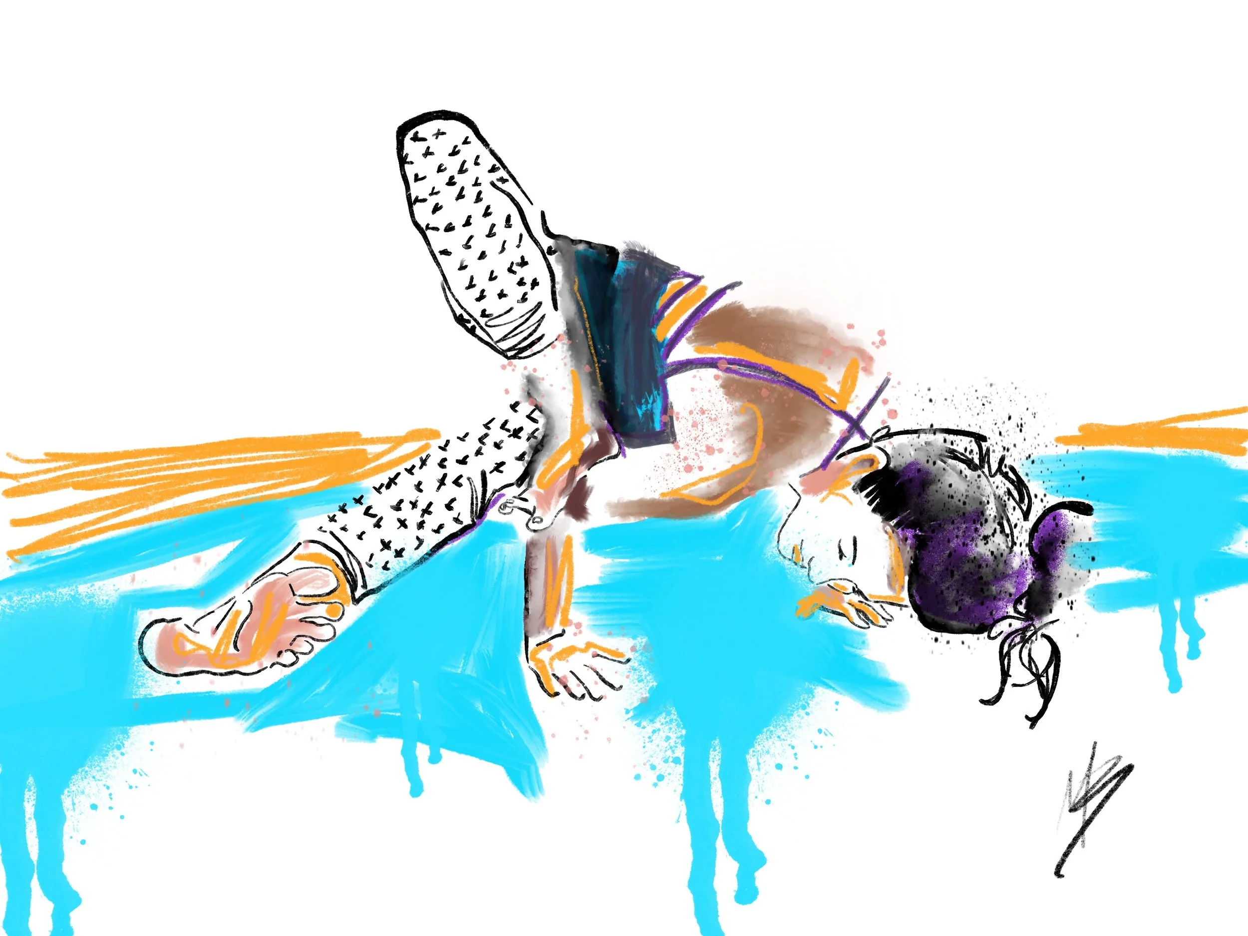 When you dream, make it worth it. | art inspired by @annaverbach #yogi #yoga #yogaart #yogaartist #fitness 