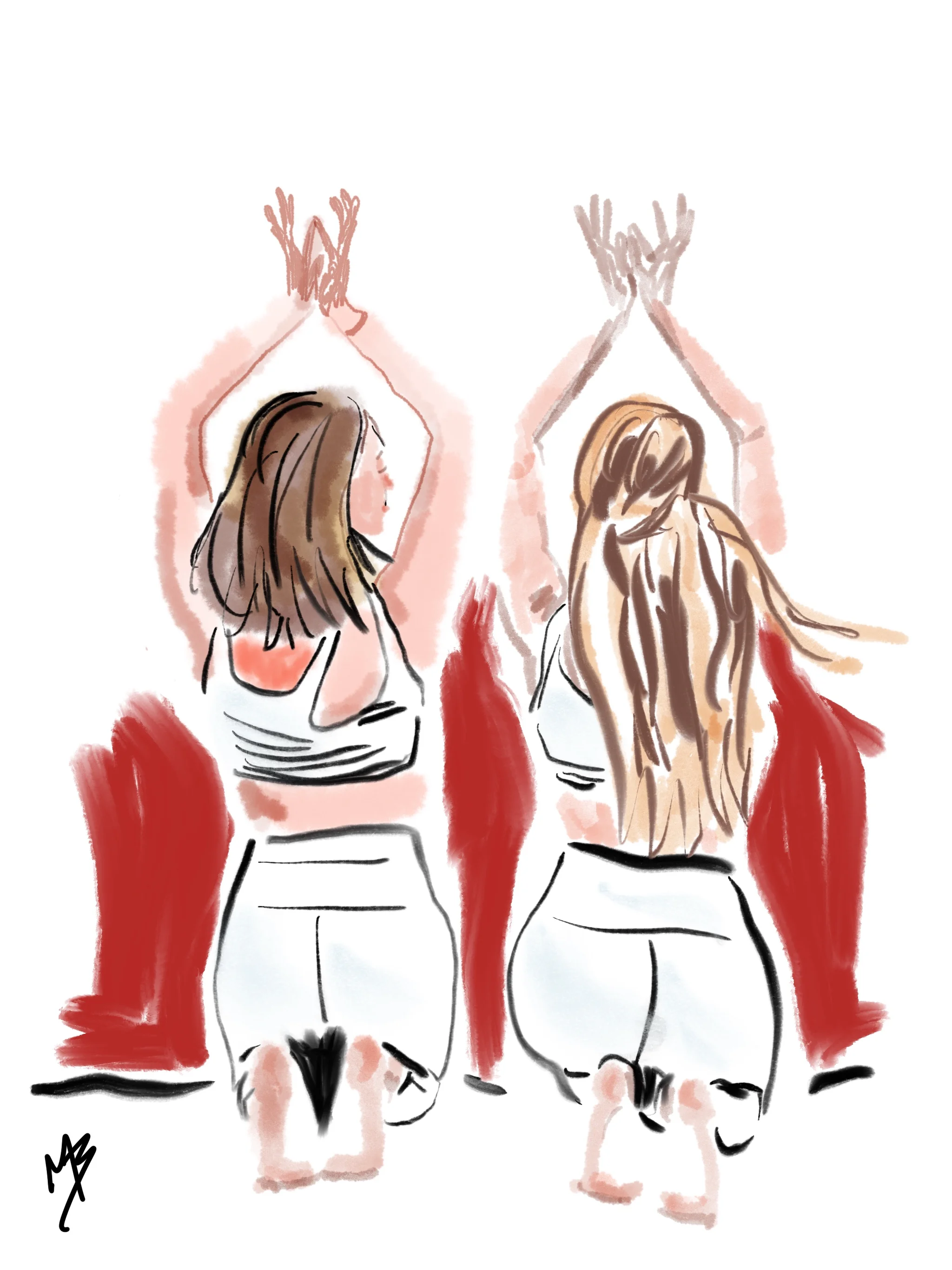 Travel together. There’s power in numbers | art inspired by @mettacore @yoga_lovers_world #yoga #yogi #yogaart #yogaartist #fitness 