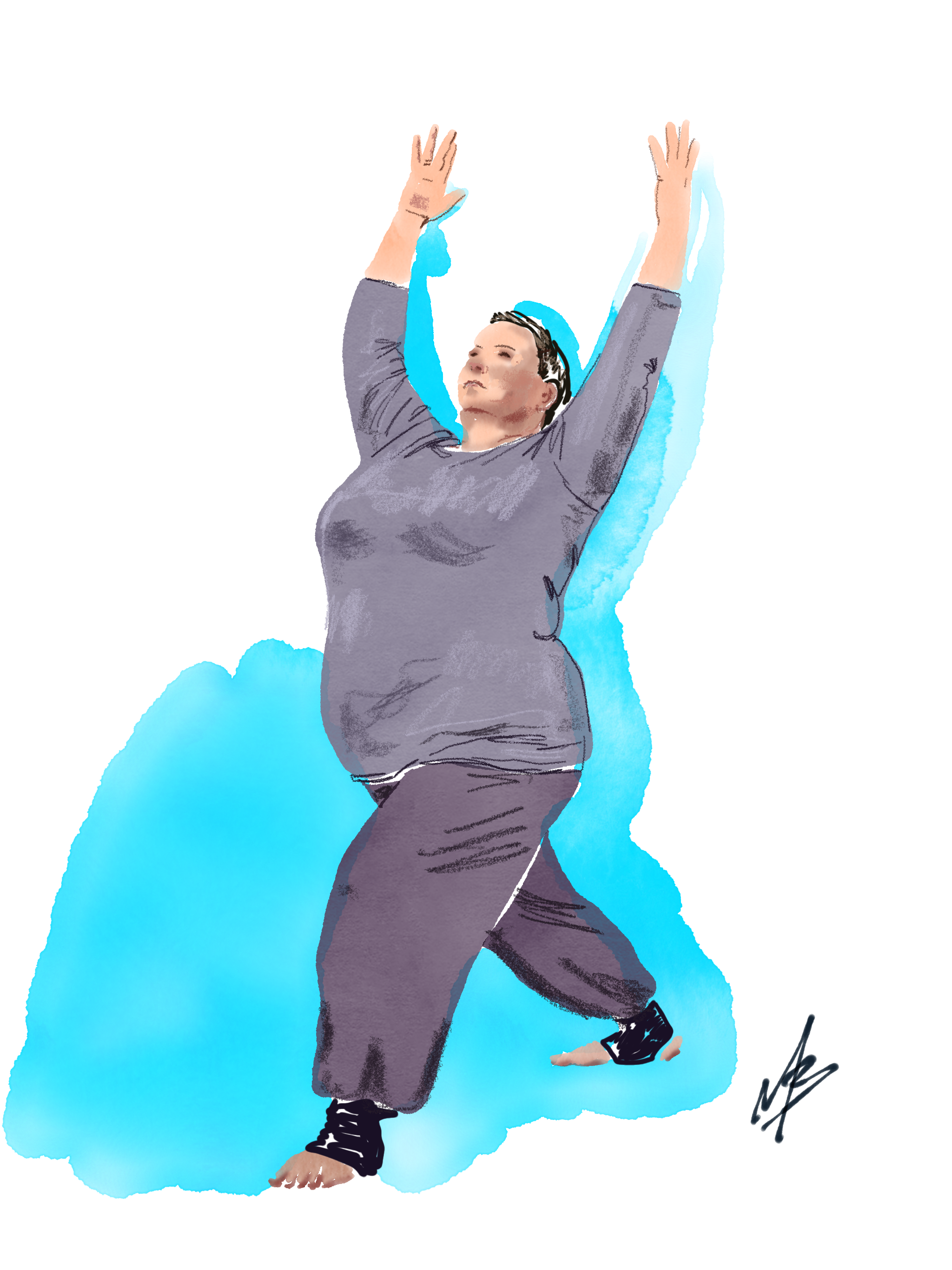 Success is a moving target. Celebrate the wins before you right now. | art inspired by @kurvenreich_yoga #yoga #yogi #yogaart #yogaartist #fitness 