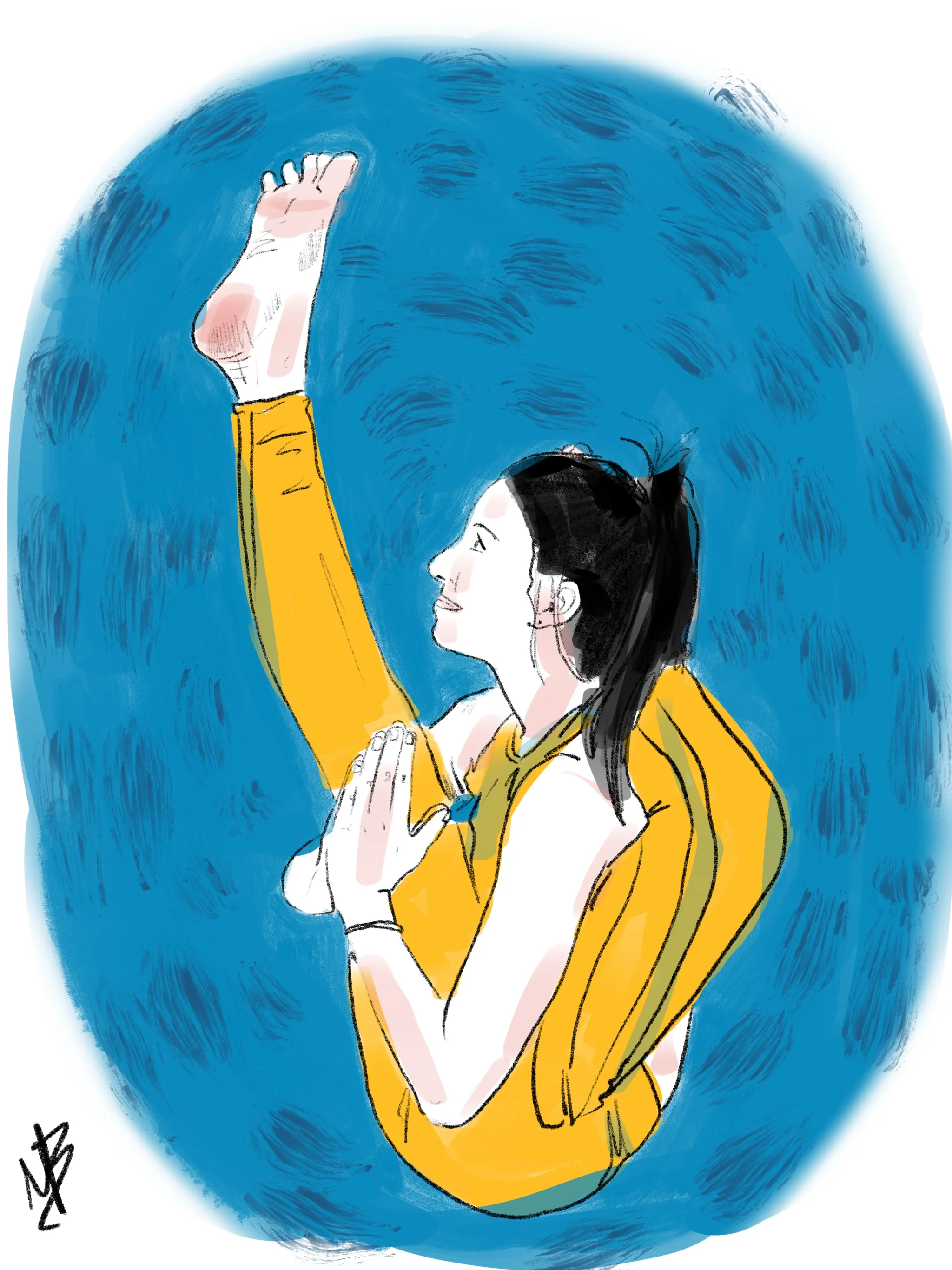 Spend the necessary time to do the internal work for your journey. | art inspired by @micheleloew @allie_oop #yoga #yogi #yogaart #yogaartist #fitness 