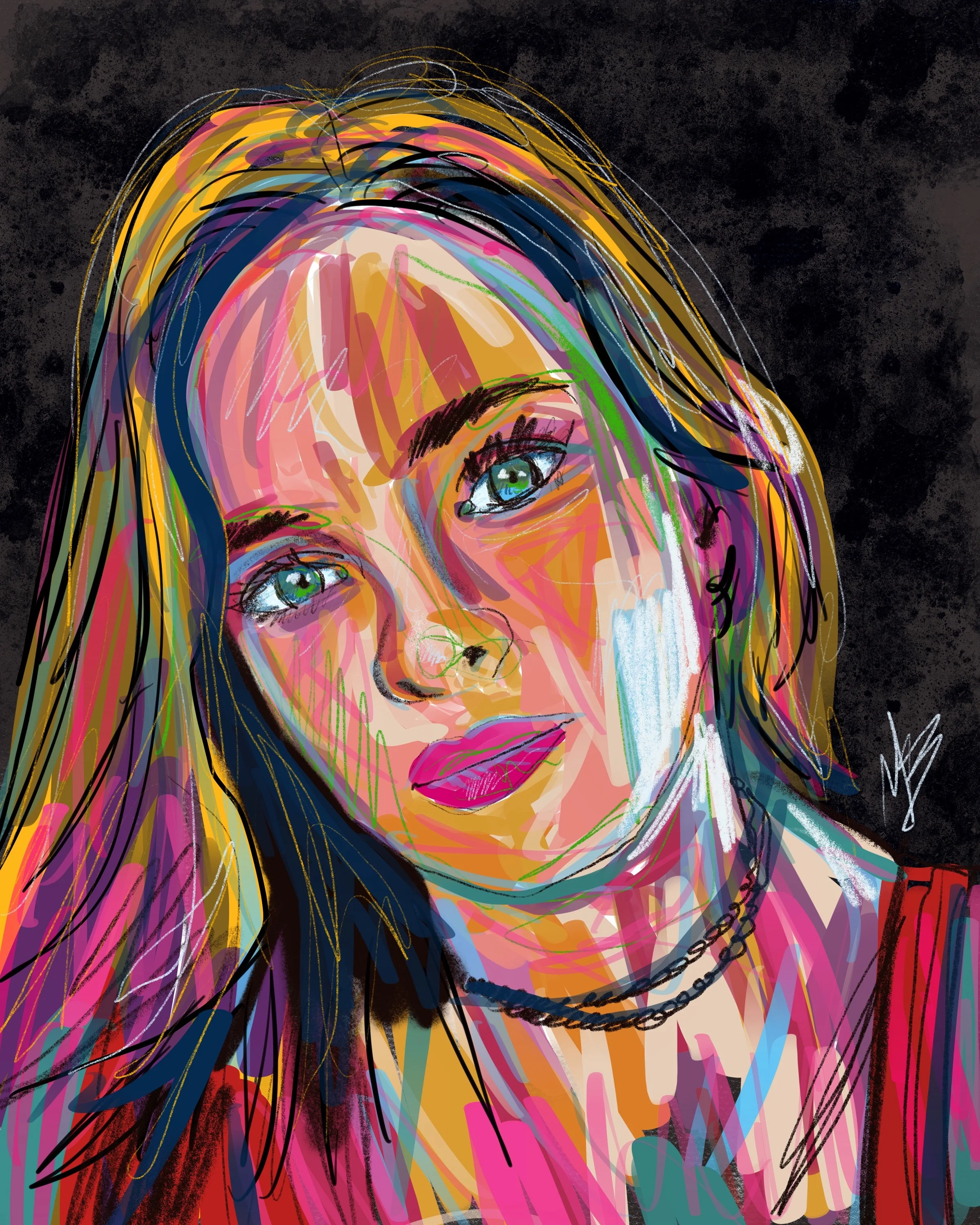 The always lovely @dpanabaker 👍🏻⭐️ can’t wait for @cwtheflash to start again.  #daniellepanabaker #killerfrost #theflash #actress #portrait #art #artist #mikebone #mikebrennanart 