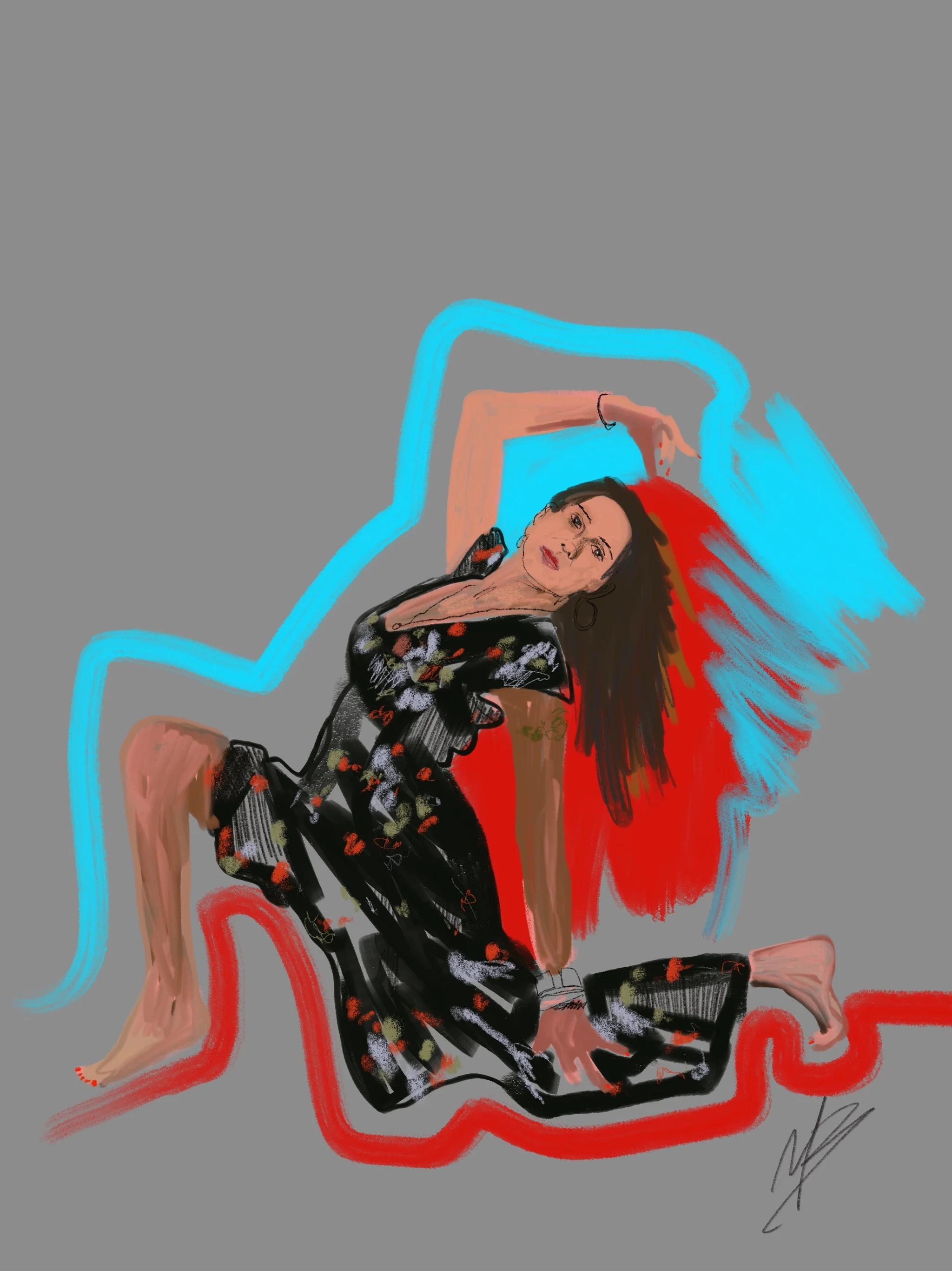Shine your light for the world to see. That’s why you have it. | art inspired by @deepikamehtayoga #yoga #yogi #yogaart #yogaartist #fitness 