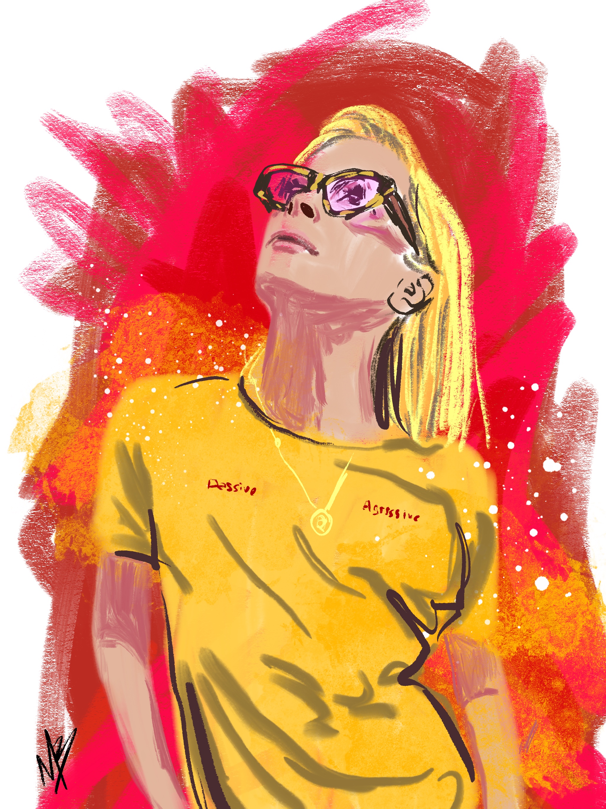 Keep your face always toward the sunshine, and the shadows will fall behind you. - Walt Whitman | art inspired by @jaime_king  .  #art #artist #actress #jaimeking #waltwhitman #quotes #dailyart