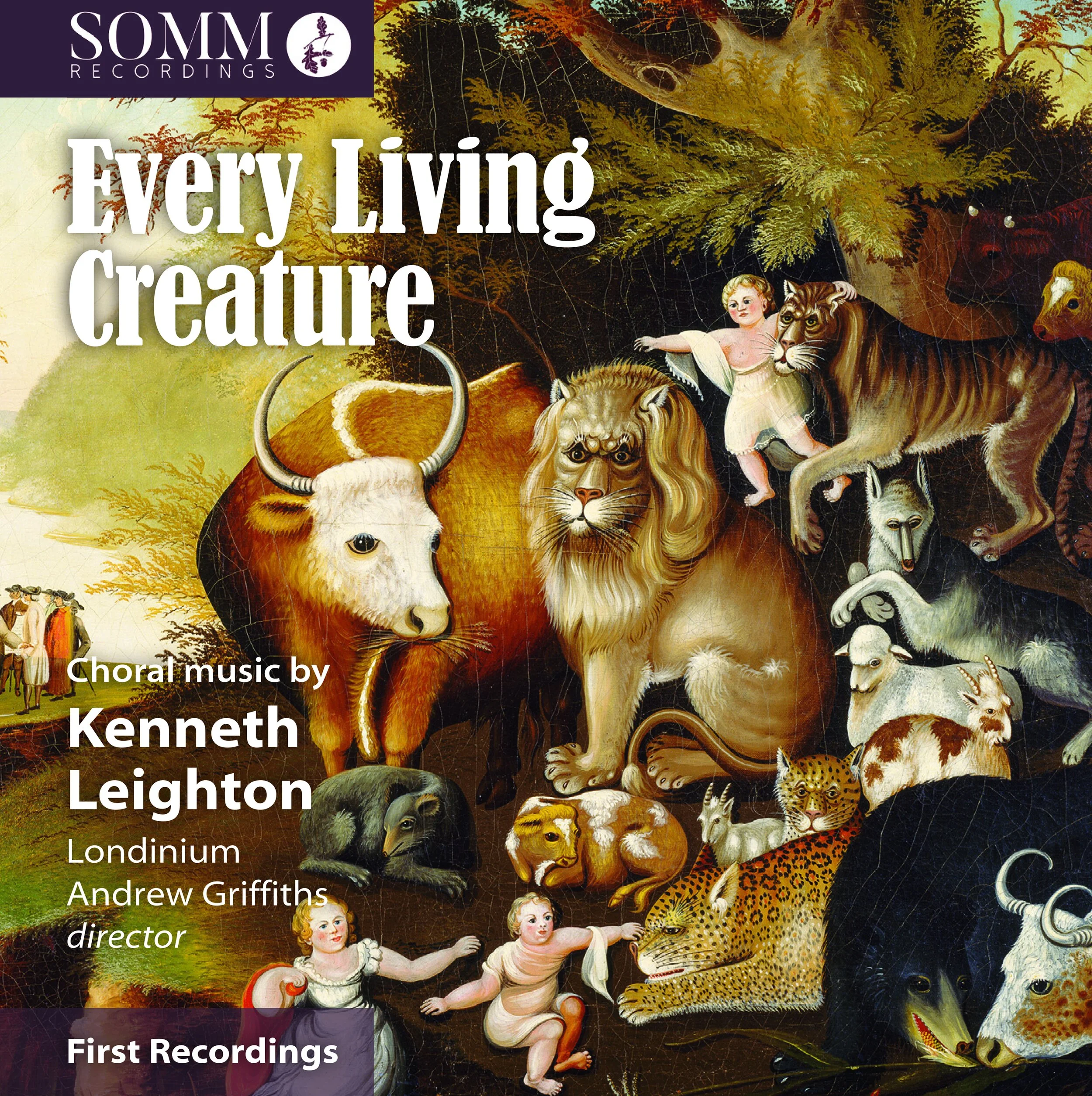 CD cover for 'Every Living Creature'