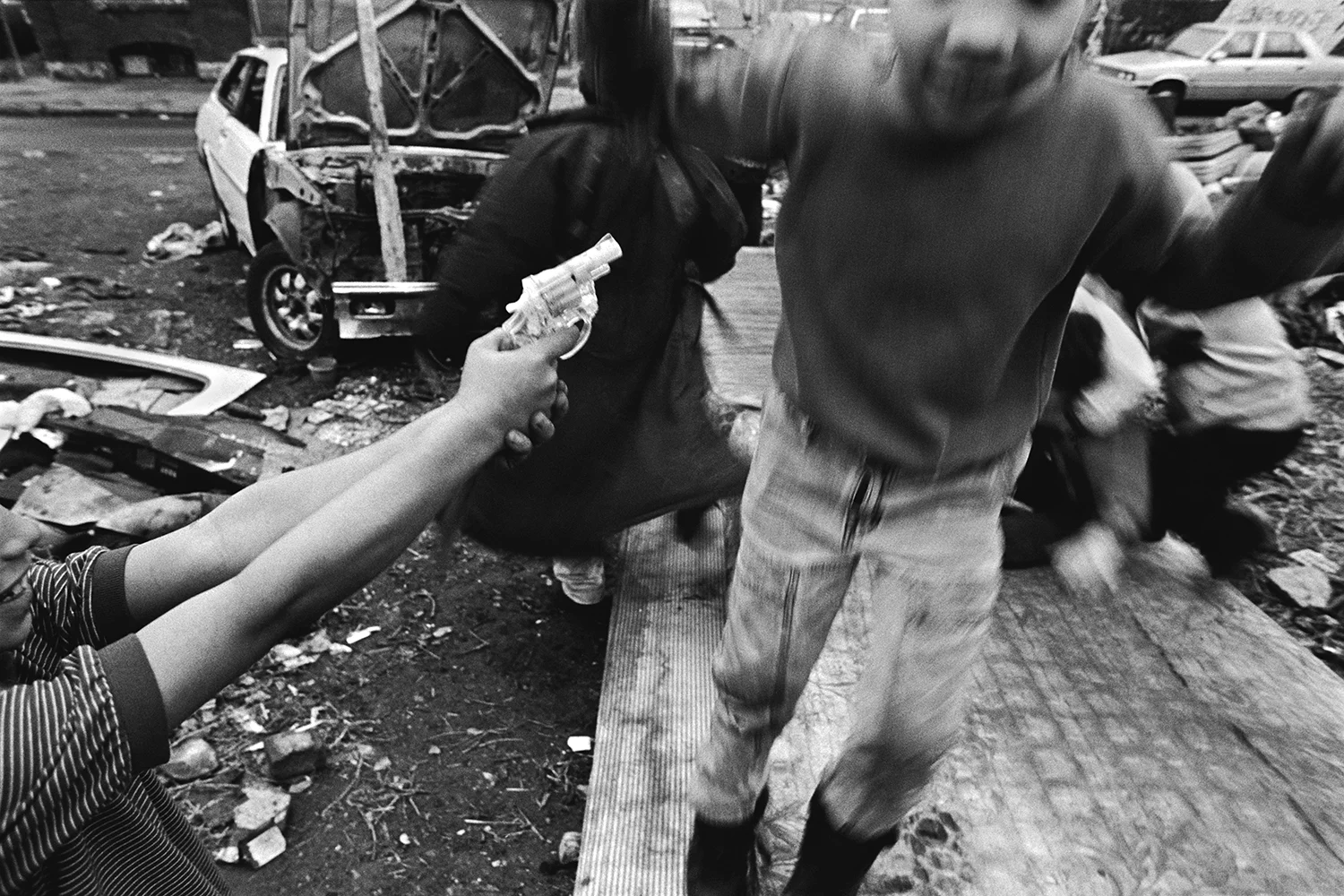 Toy gun North Philadelphia, PA. 1990