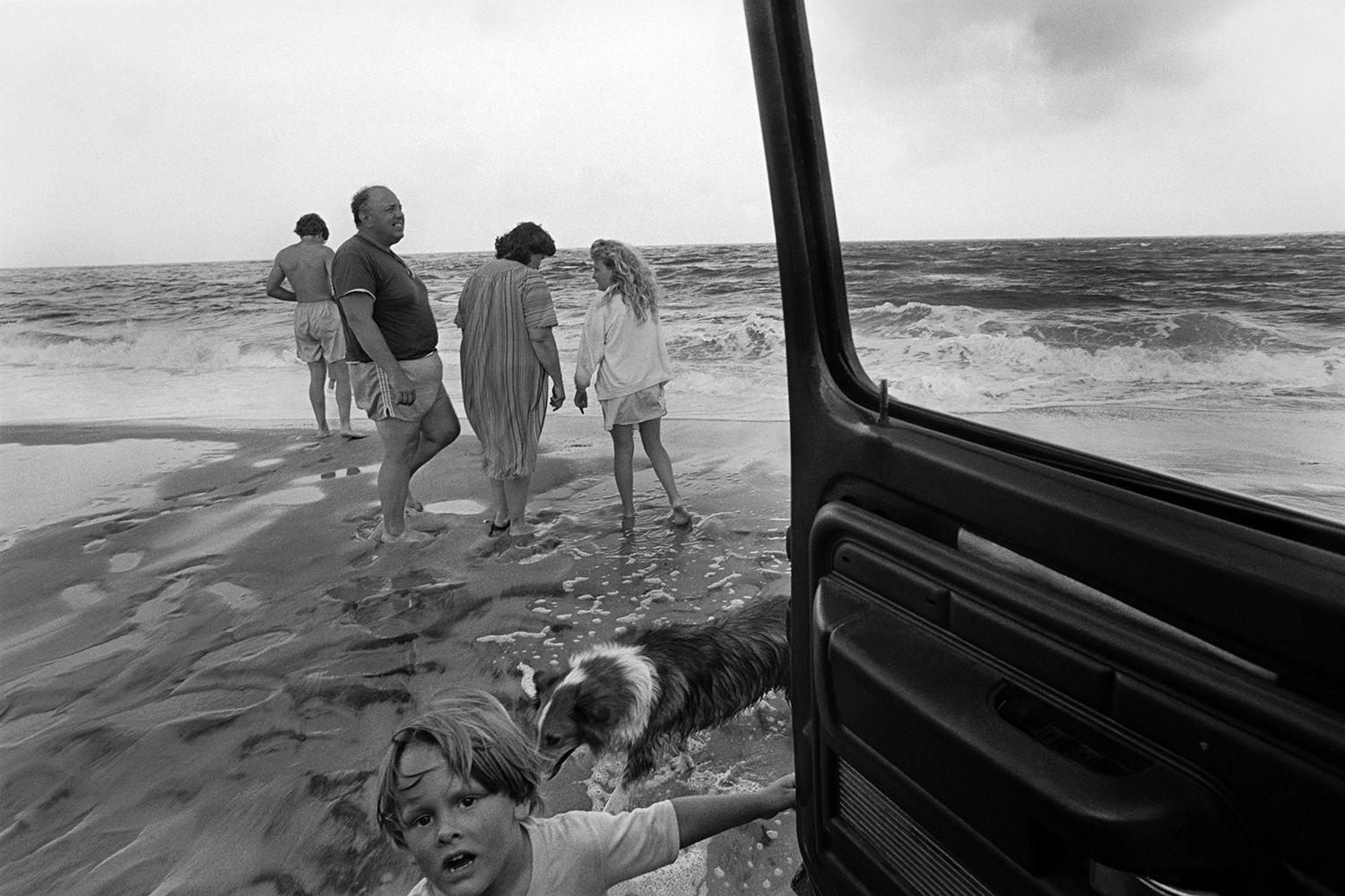   The Forans on vacation  Cape Hatteras, NC. &nbsp;1990 