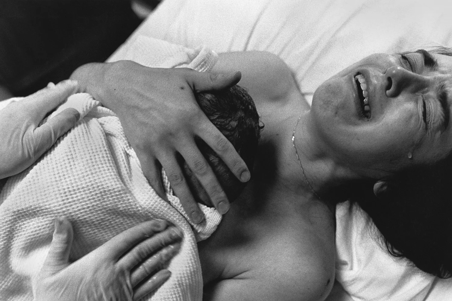 First birth Georgetown University Hospital Washington, DC. 1990