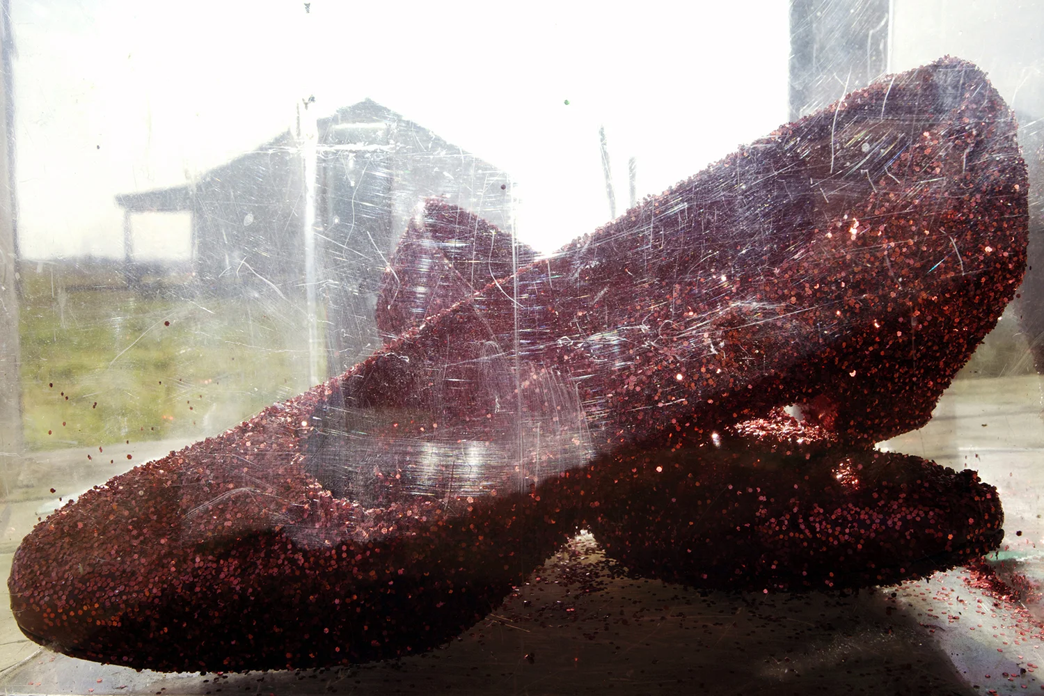 Dorothy's ruby slippers Lehy, AR. 2010