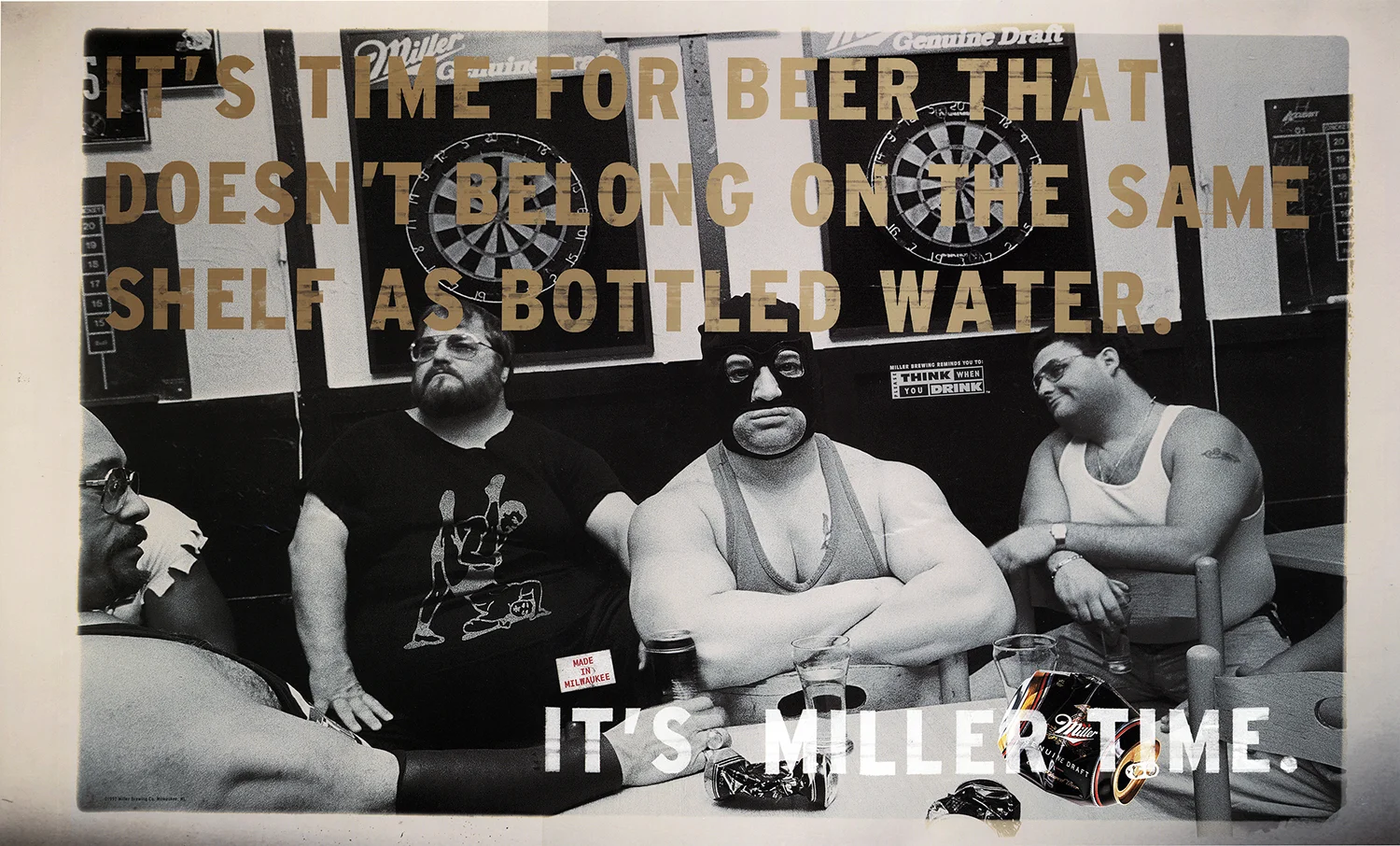Miller Genuine Draft Campaign Wieden + Kennedy, Portland 1997
