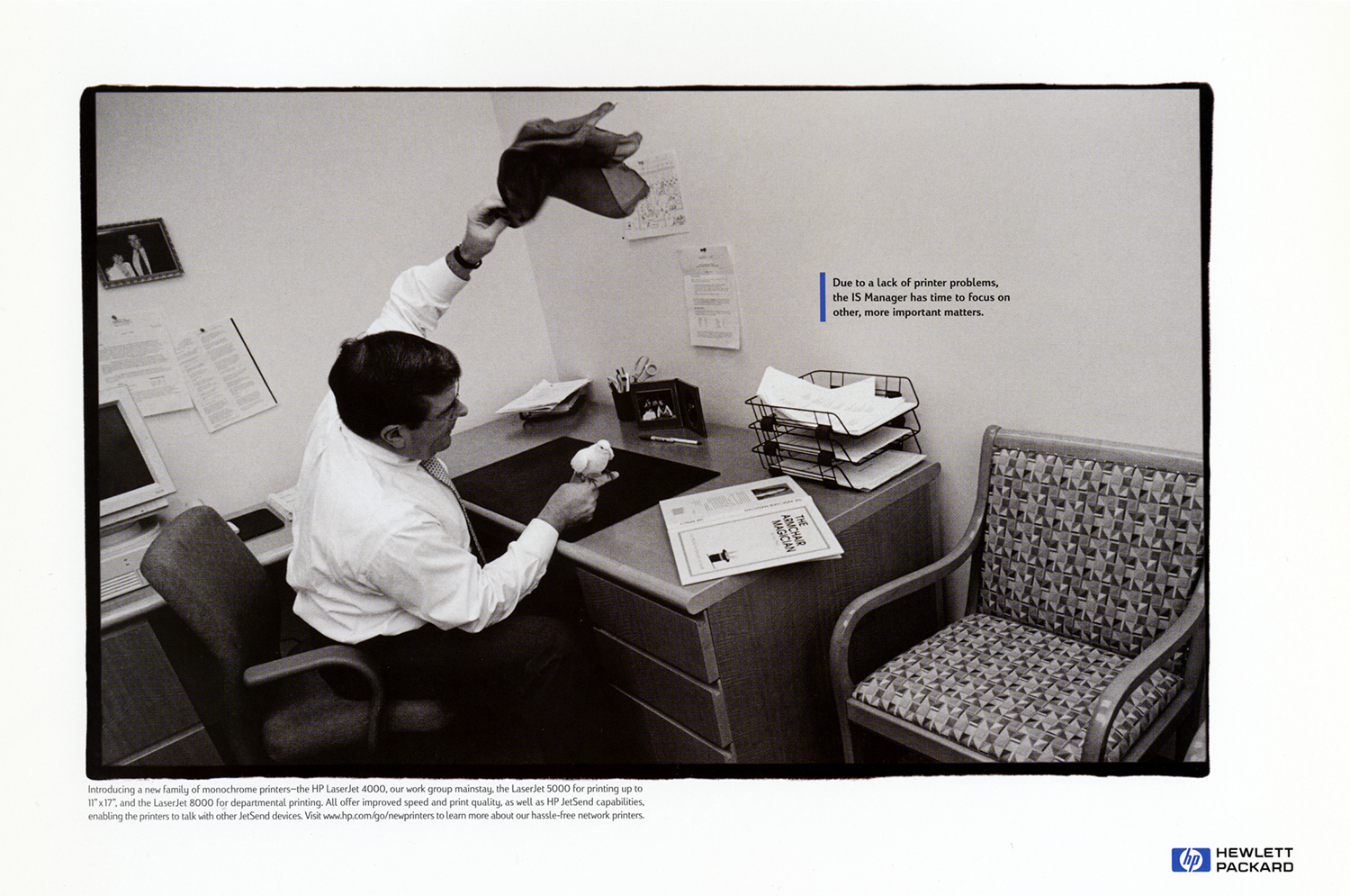   HP LaserJet Campaign  Goodby, Silverstein &amp; Partners, San Francisco 1998 