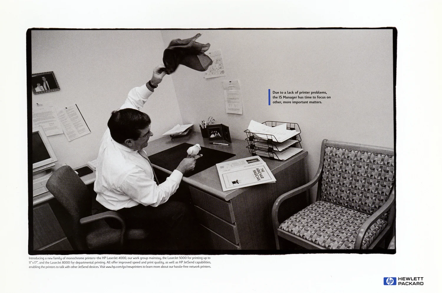 HP LaserJet Campaign Goodby, Silverstein & Partners, San Francisco 1998