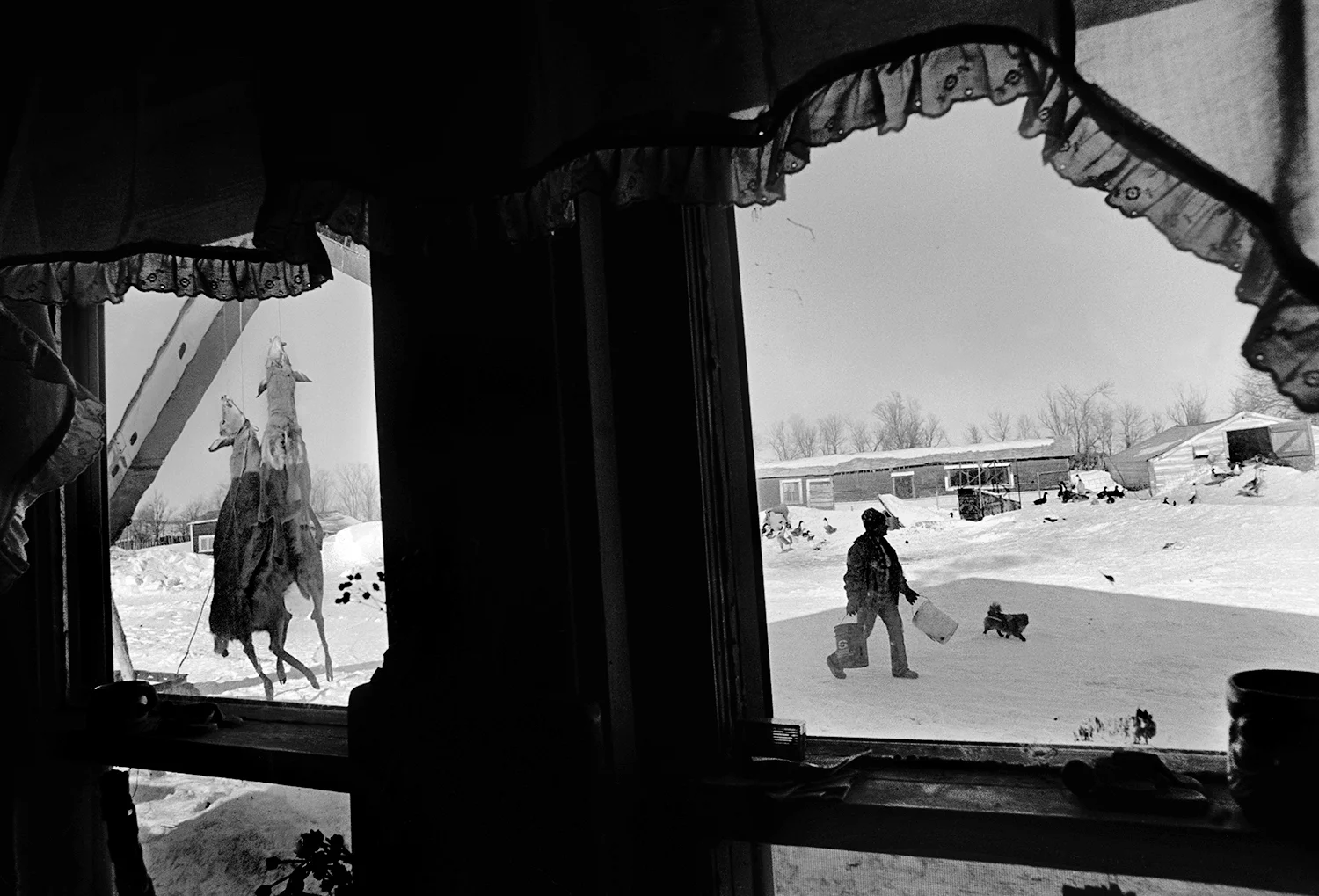The Timmermans' kitchen Gann Valley, SD. 1985