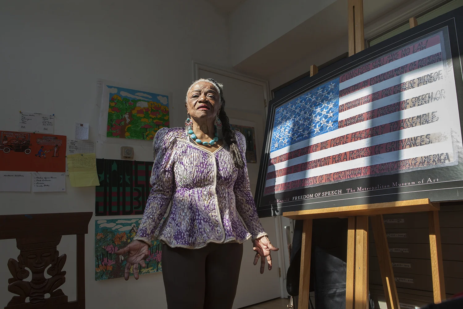 Faith Ringgold Englewood, NJ. 2013