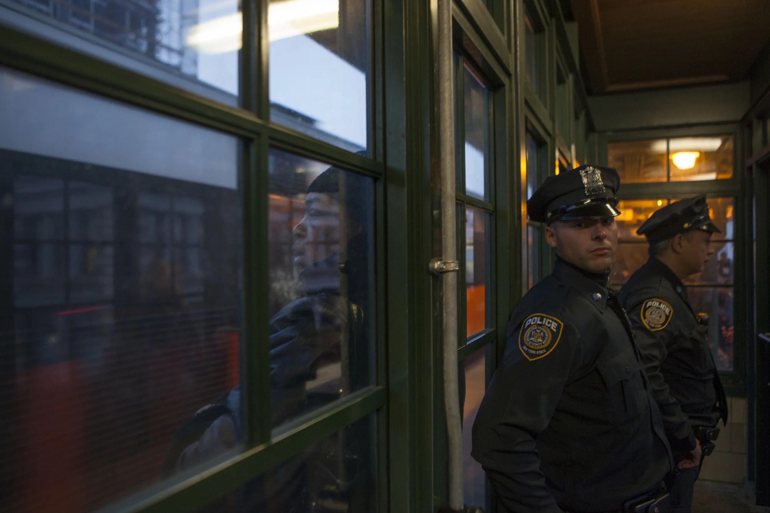 Metro-North train station in Harlem New York, NY. 2014