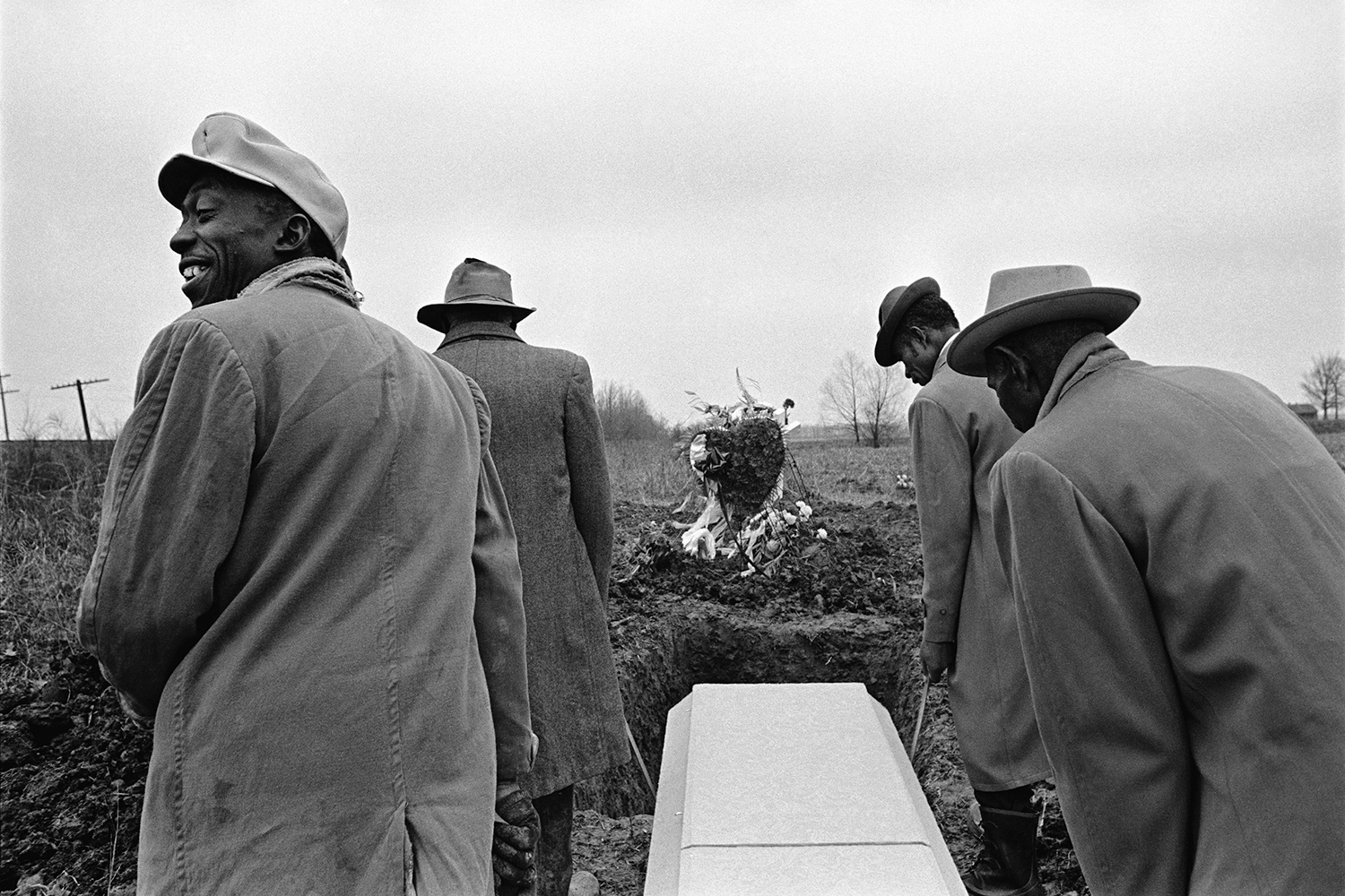   Funeral for Eddie Collins  Marion, AR. 1972 