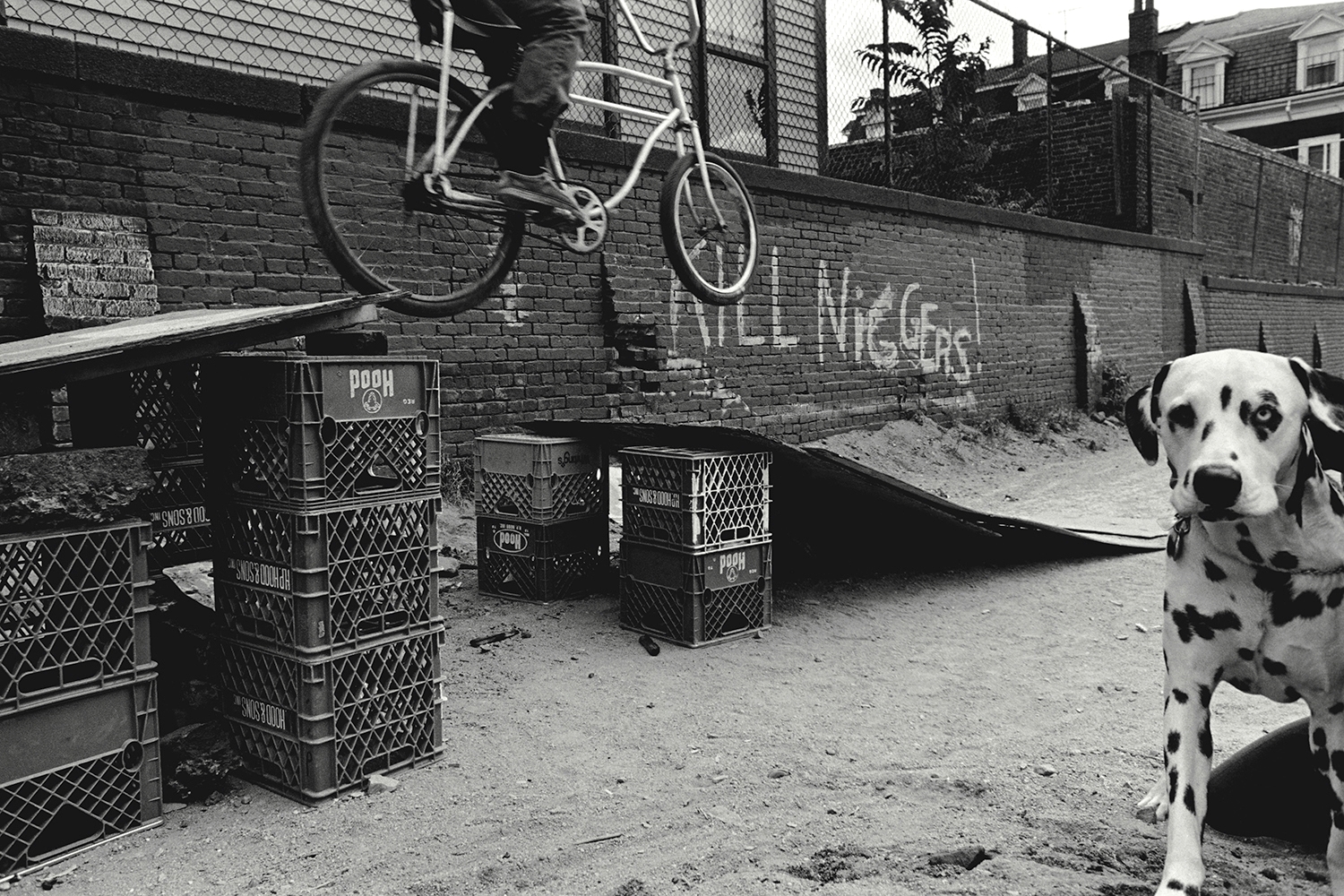   Graffiti  South Boston, MA. &nbsp;1975 