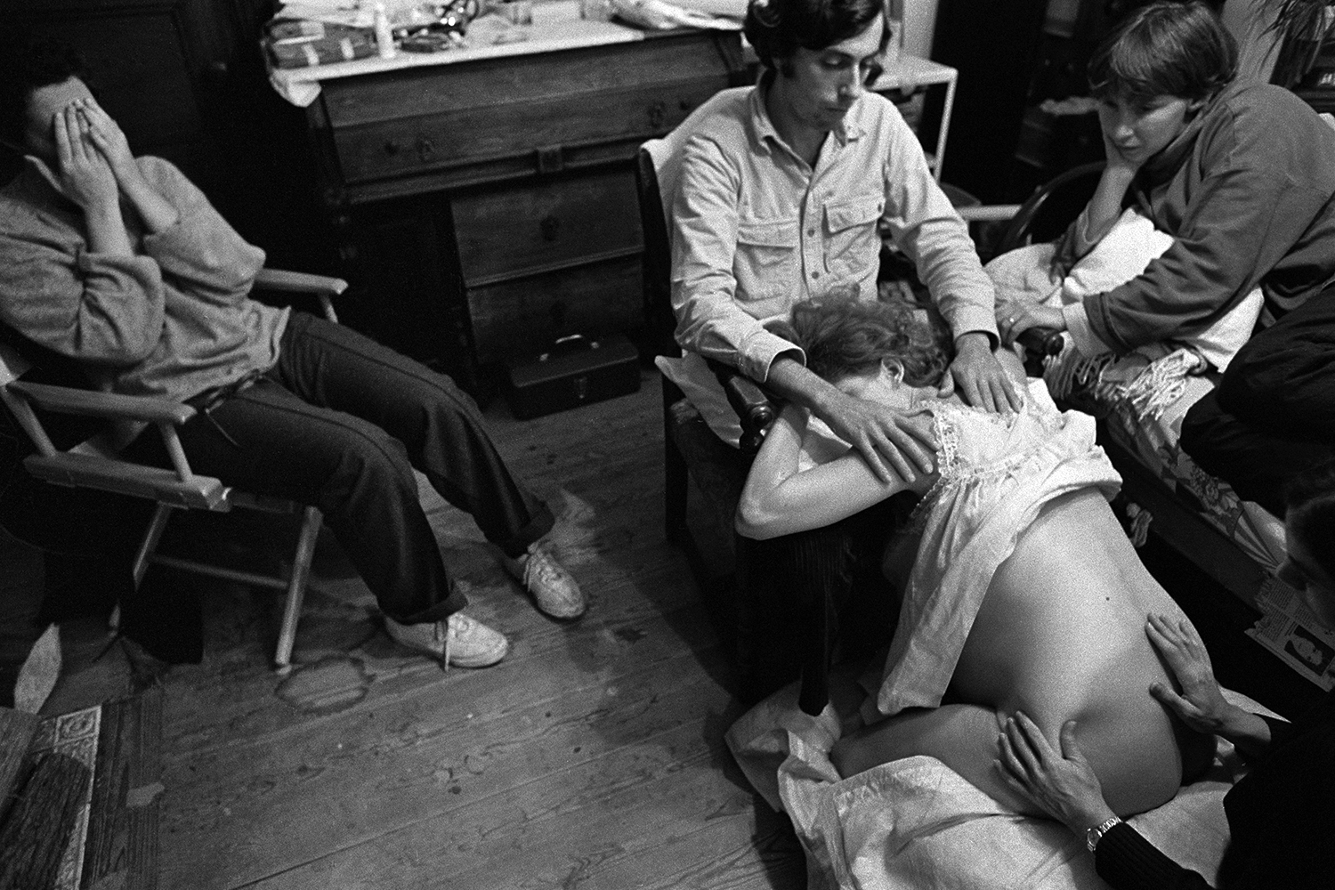  After two days of labor  Jamaica Plain, MA. &nbsp;1979 