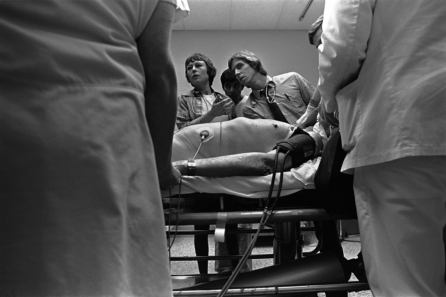   Monitoring life signs  Denver General Hospital Denver, CO. &nbsp;1981 